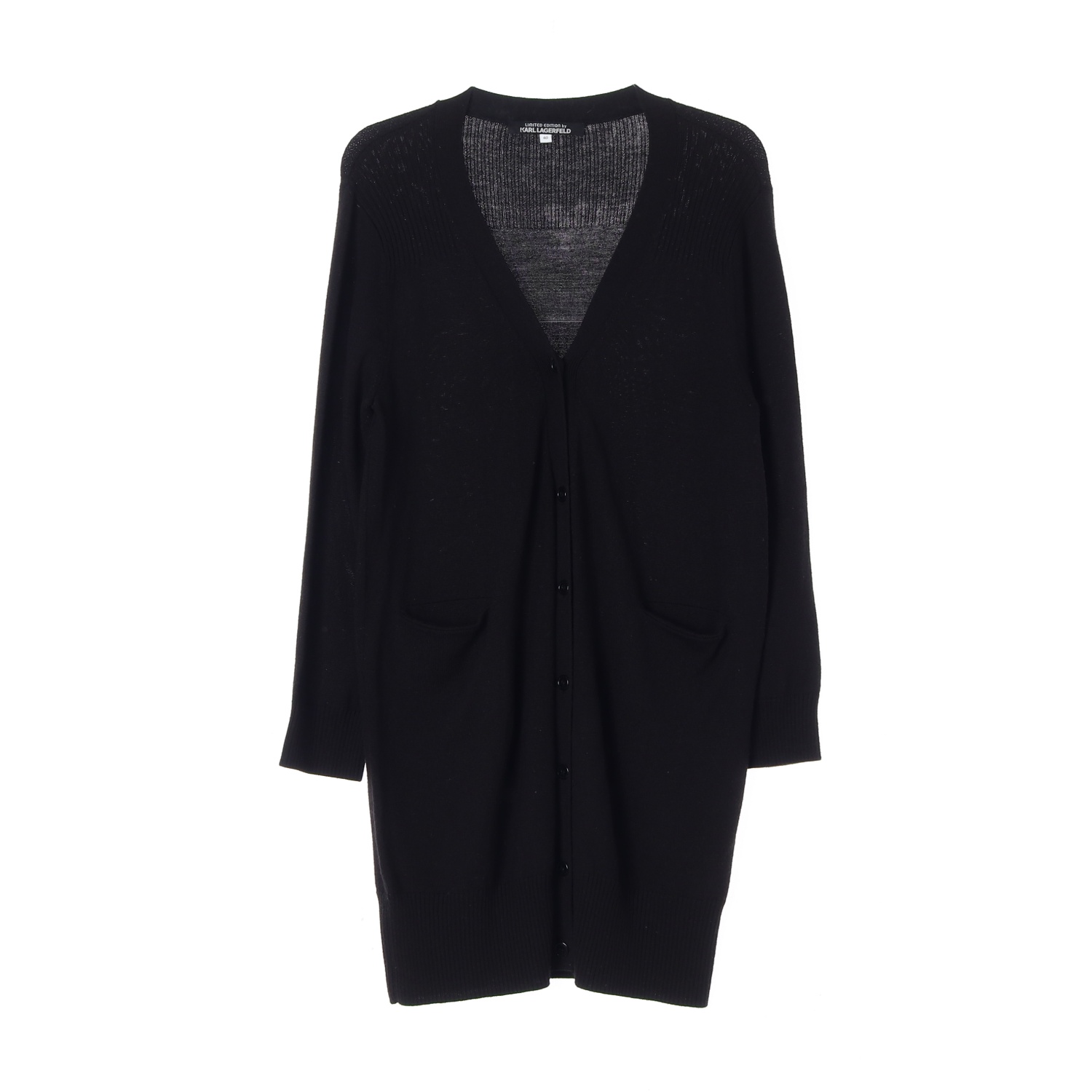 KARL LAGERFELD 칼라거펠트 리미티드 에디션 딥 브이넥 롱 WOMAN-S