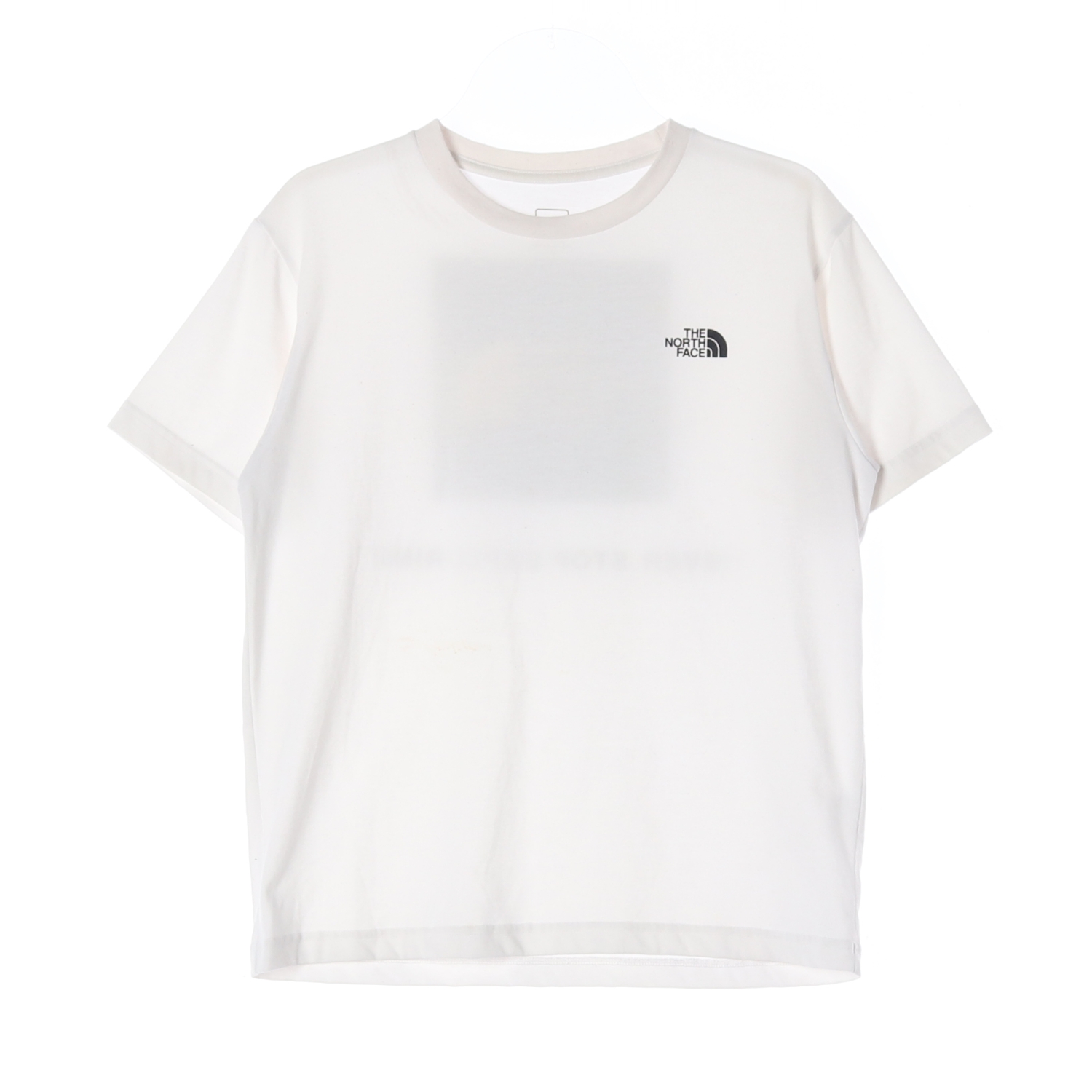THE NORTH FACE 노스페이스 화이트 로고 포인트 반팔 티셔츠 MAN-S