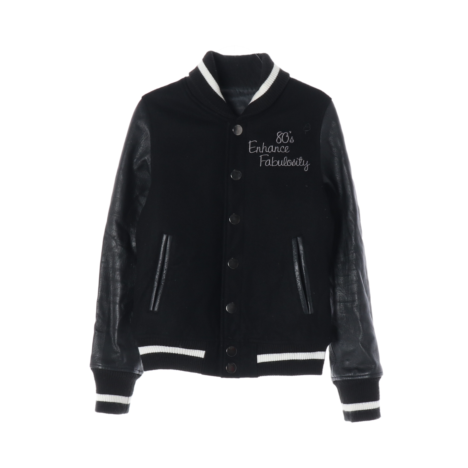 MOUSSY 무시 페이크 레더 블루종 재킷 KIDS-1