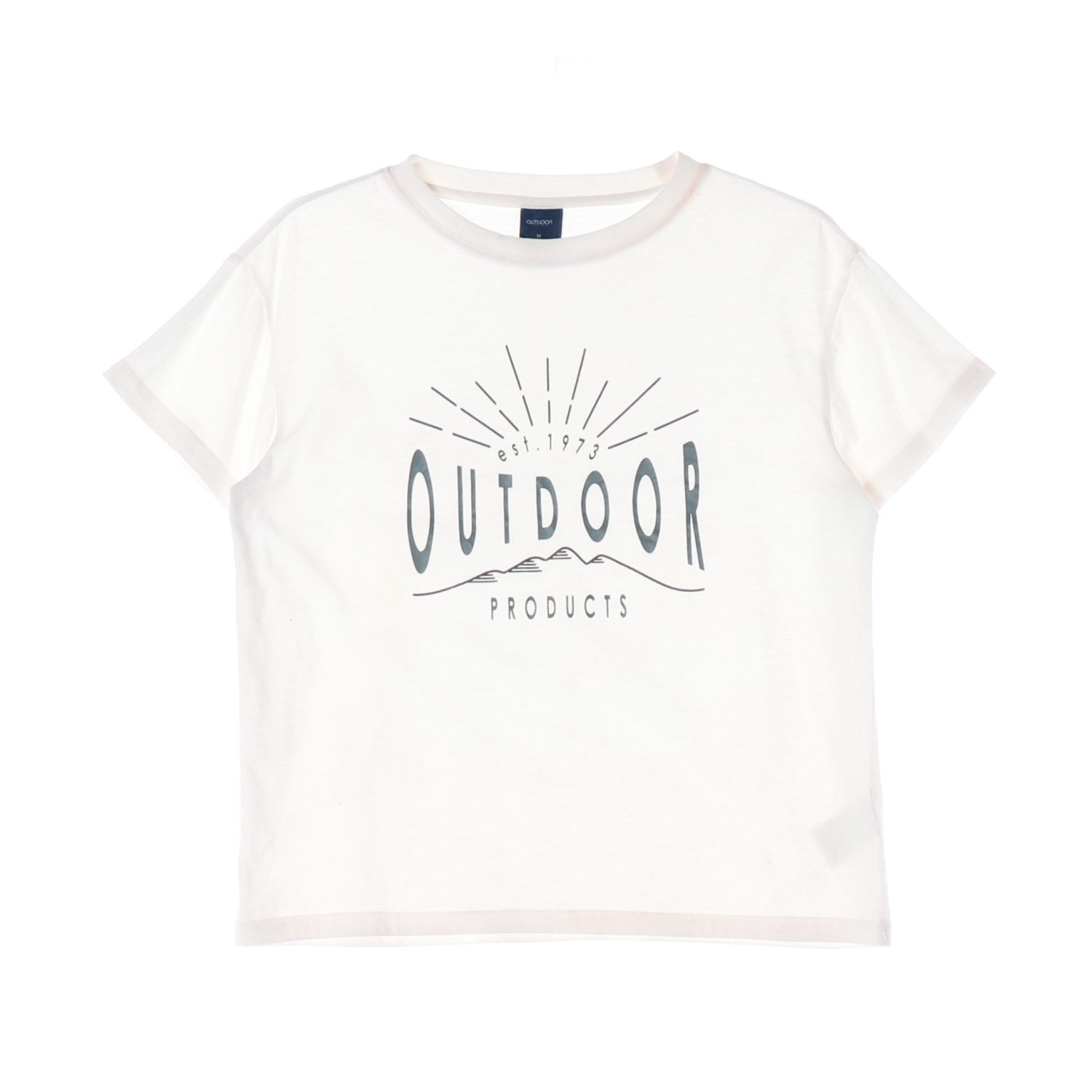 OUTDOOR PRODUCTS 아웃도어프로덕츠 프린팅 반팔 티셔츠 WOMAN-M