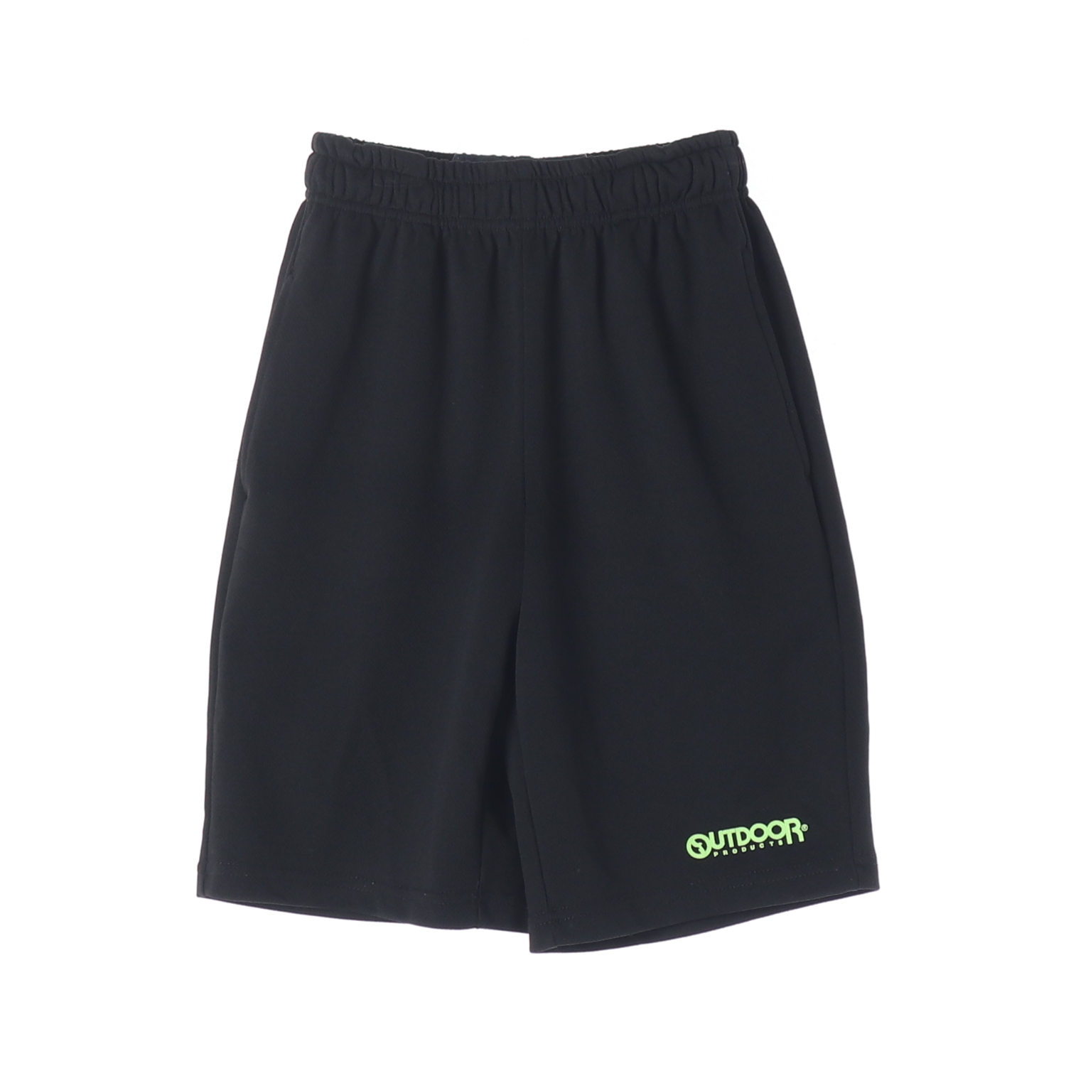 OUTDOOR 아웃도어 블랙 로고 1/2 스웨트 팬츠 KIDS-140