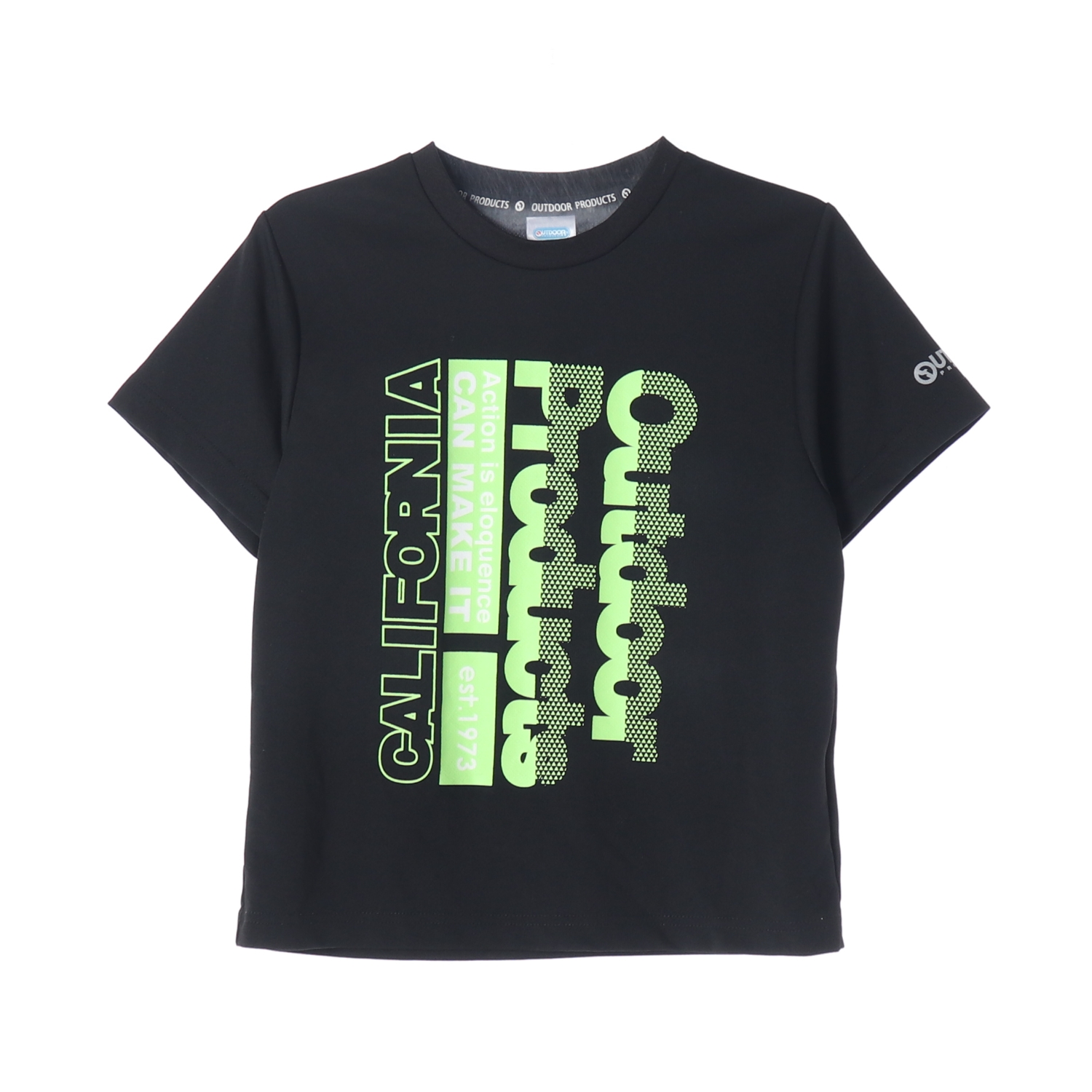 OUTDOOR PRODUCTS 아웃도어프로덕츠 캘리포니아 프린팅 반팔 티셔츠 KIDS-140