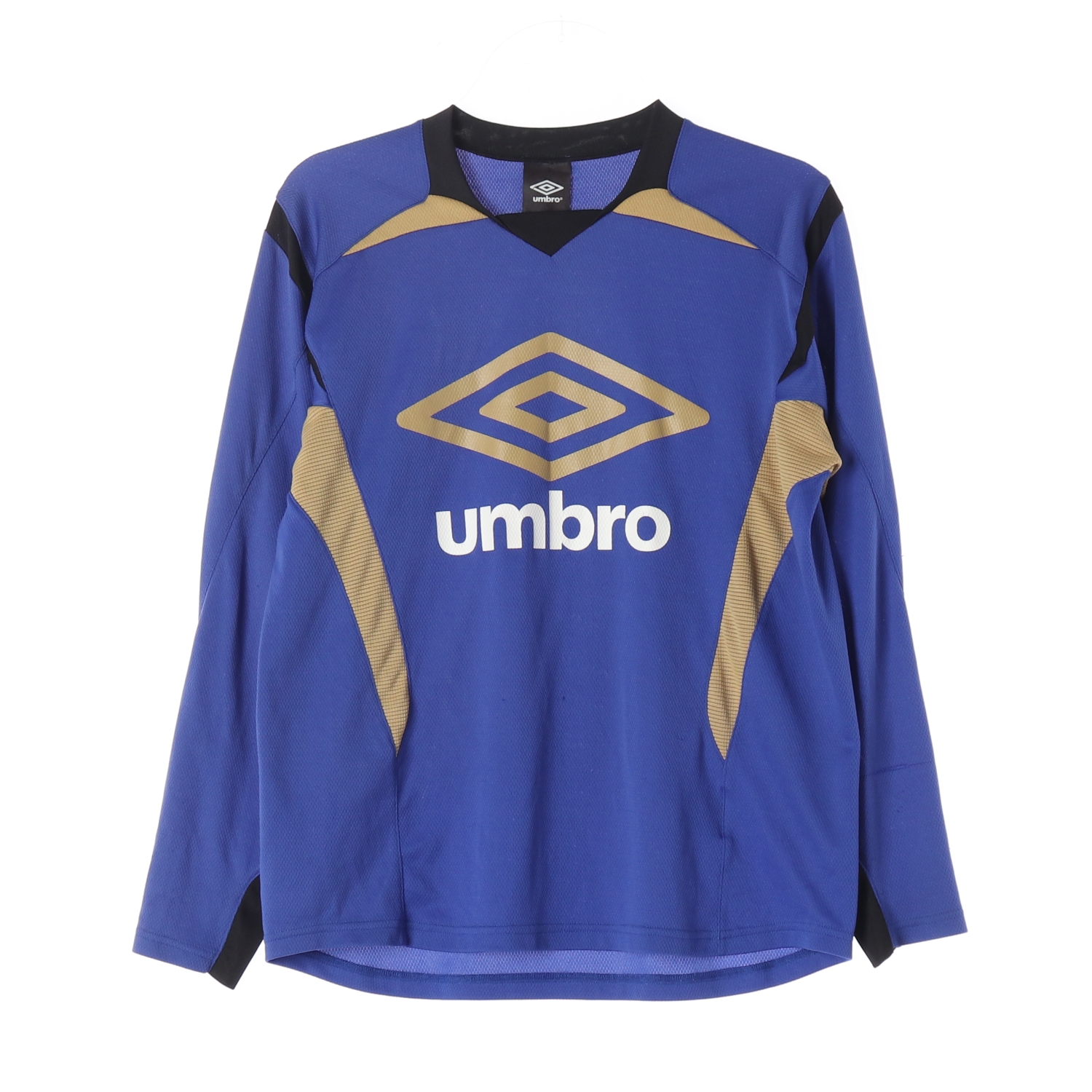 UMBRO 엄브로 블루 배색 캐주얼 긴팔 티셔츠 MAN-M