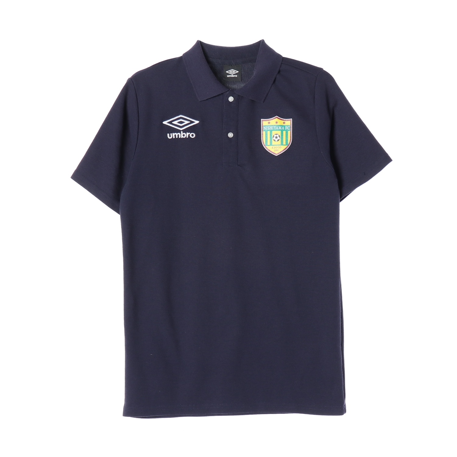 UMBRO 엄브로 네이비 로고 패치 폴로 셔츠 MAN-M