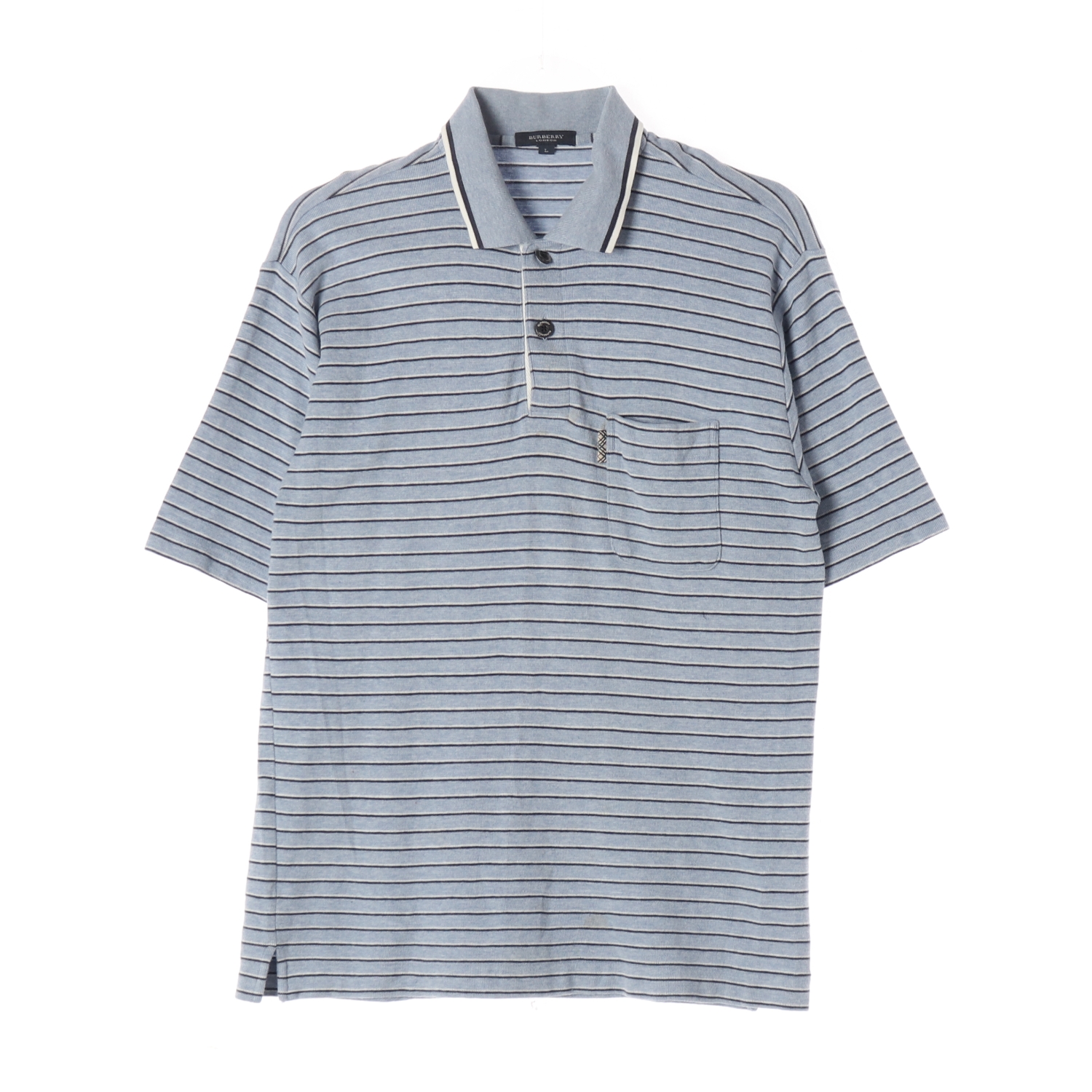 BURBERRY 버버리 런던 스트라이프 캐주얼 폴로 셔츠 MAN-L