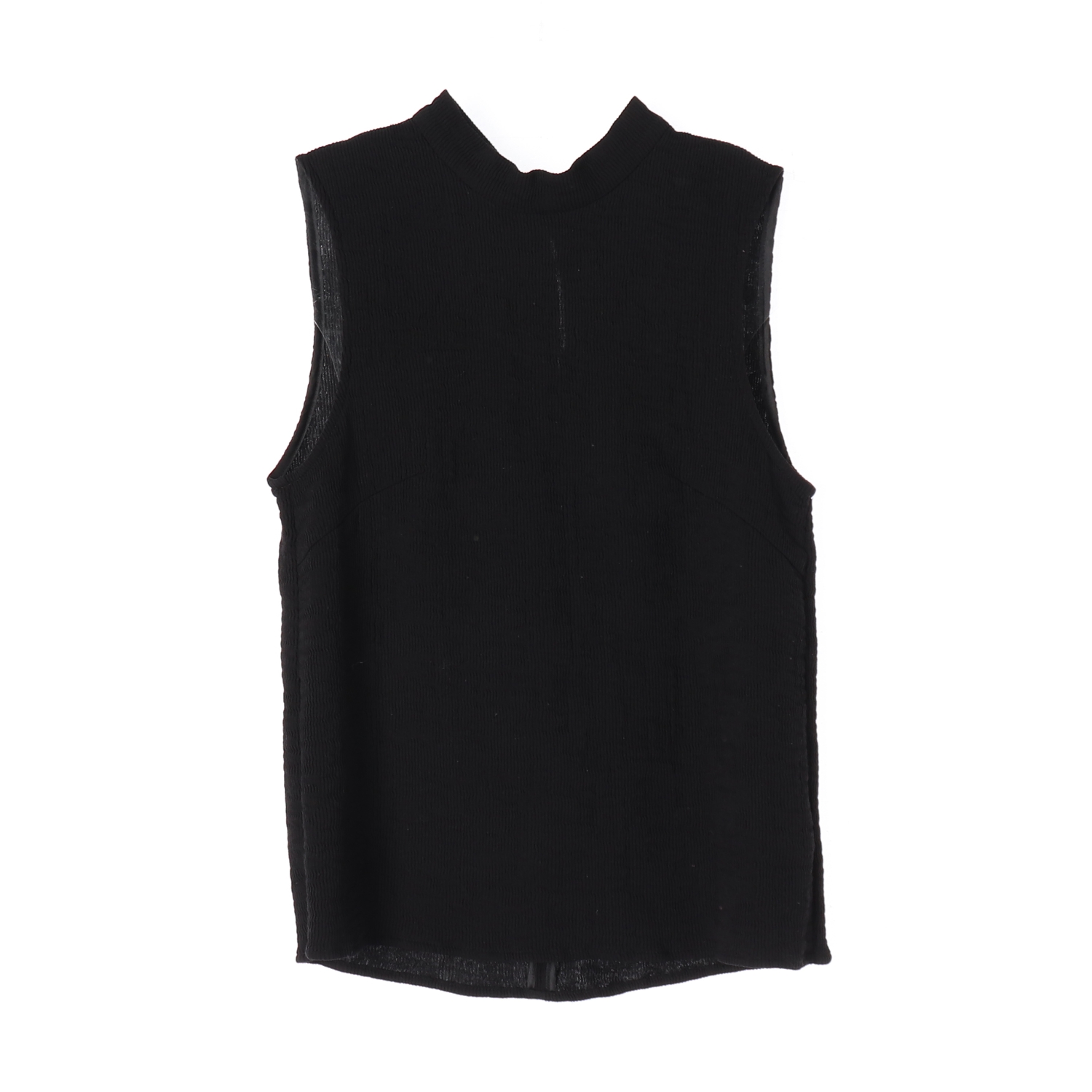MOUSSY 무시 블랙 니트 베스트 WOMAN-XS