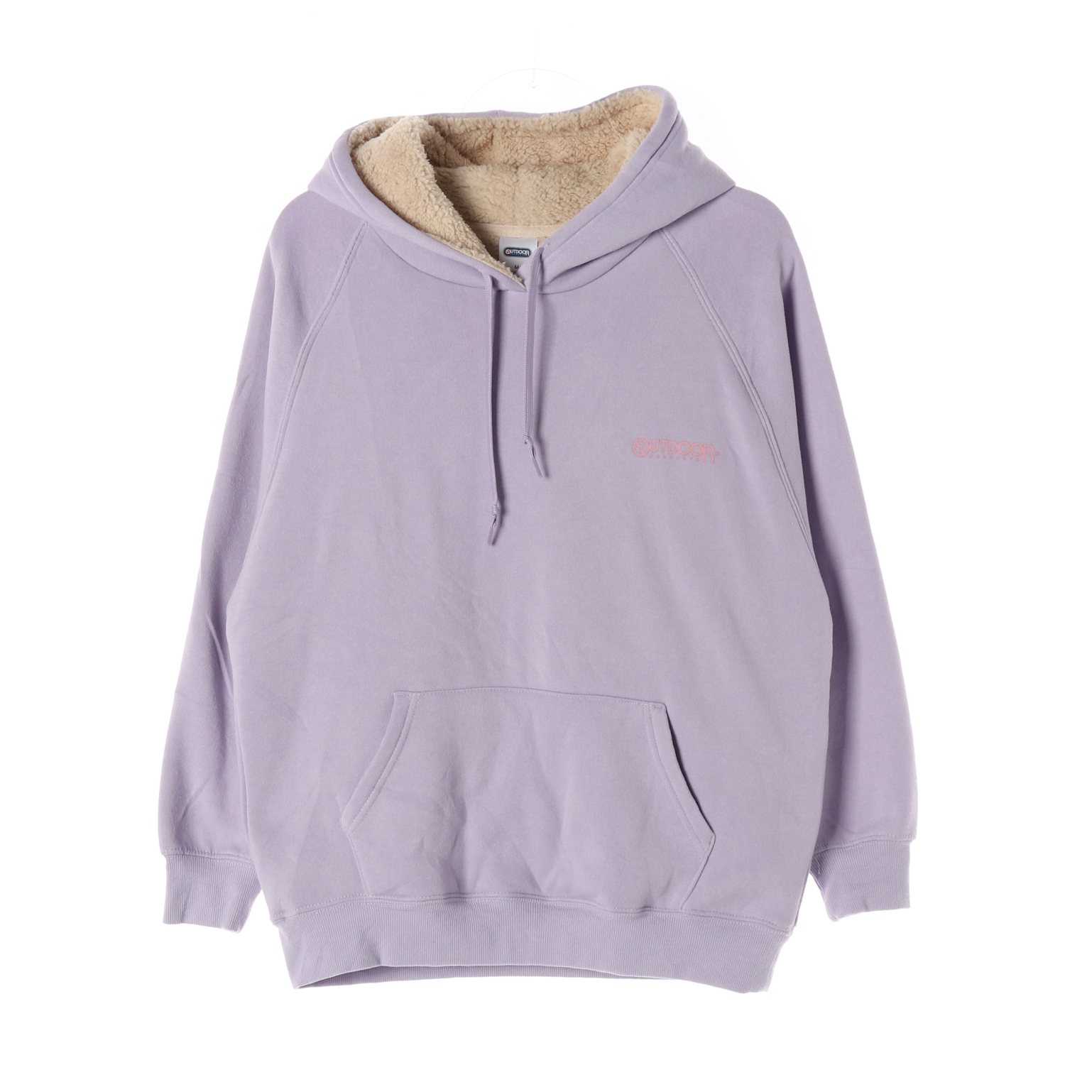 OUTDOORPRODUCTS 아웃도어프로덕츠 퍼플 보아털 후드 WOMAN-M