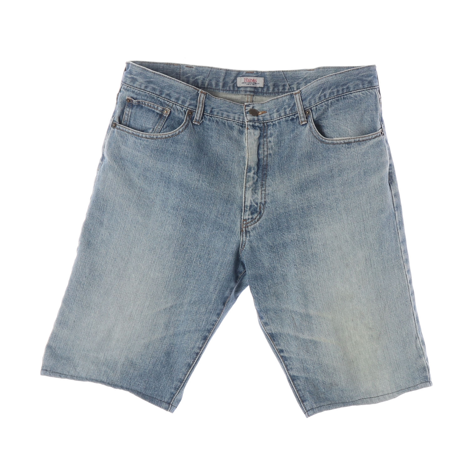 HANES 헤인즈 데님 청 1/2 반바지 MAN-L