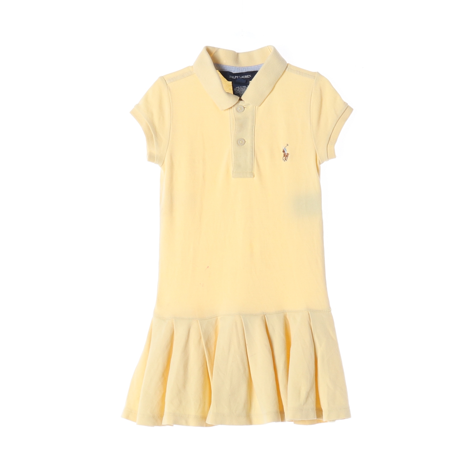 POLO RALPH LAUREN 폴로 랄프 로렌 플리츠 폴로 드레스 KIDS-2T