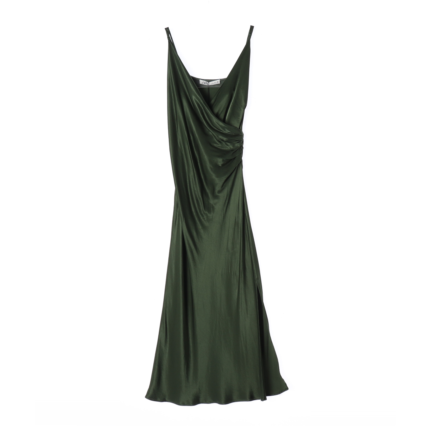 ZARA 자라 비스코스 슬립 드레스 WOMAN-S
