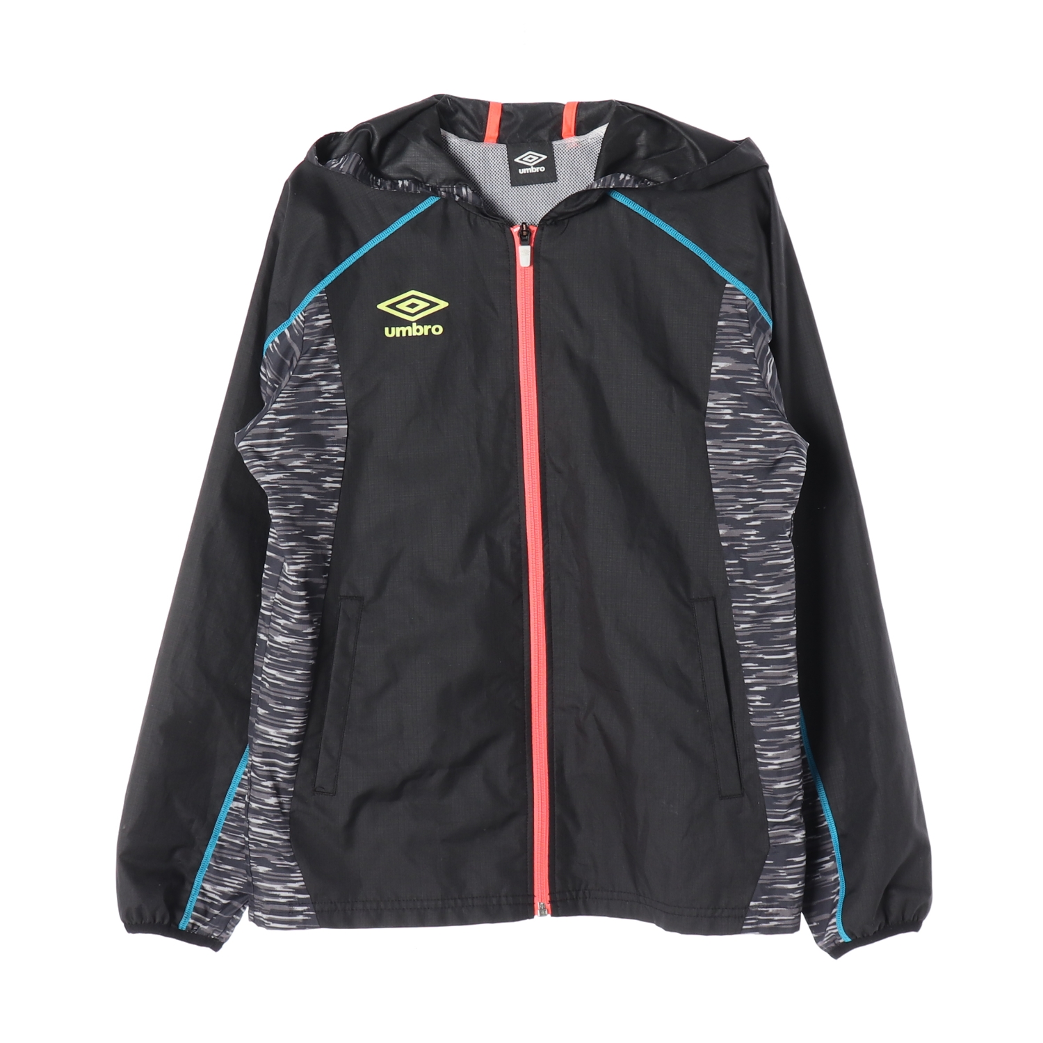 UMBRO 엄브로 배색 후드 바람막이 자켓 WOMAN-S