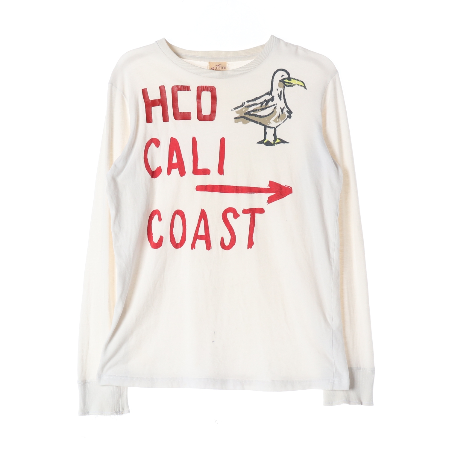HOLLISTER 홀리스터 그래픽 프린트 긴팔 티셔츠 MAN-M