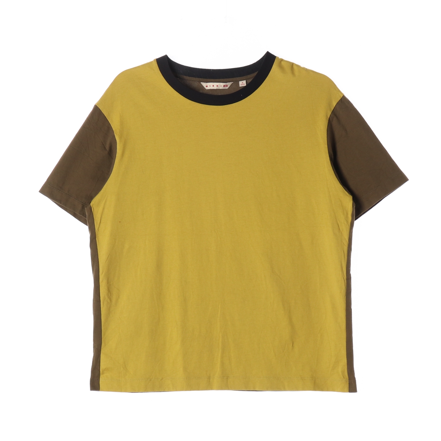 MARNI&UNIQLO 마르니 컬러블록 코튼 티셔츠 MAN-M