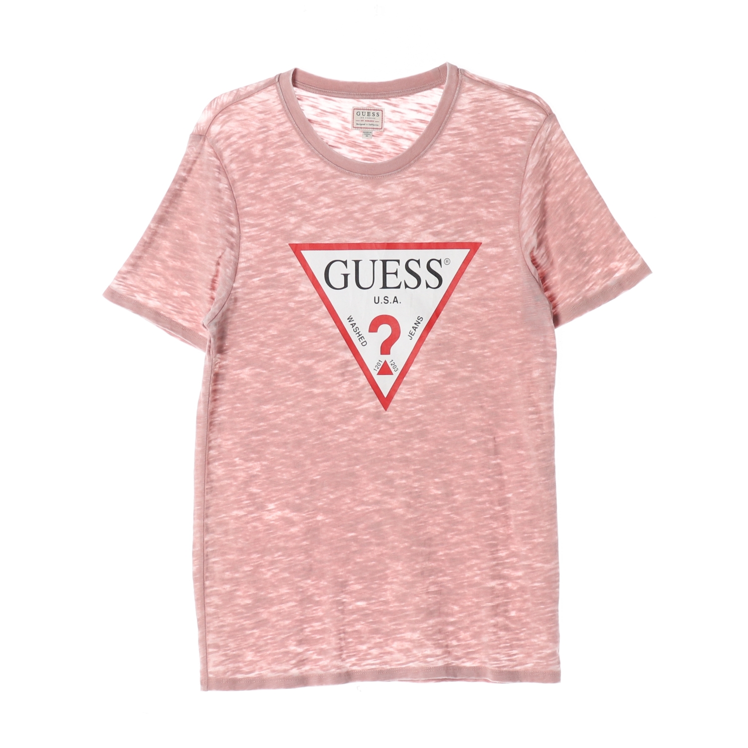 GUESS 게스 코튼 로고 프린트 티셔츠 WOMAN-M