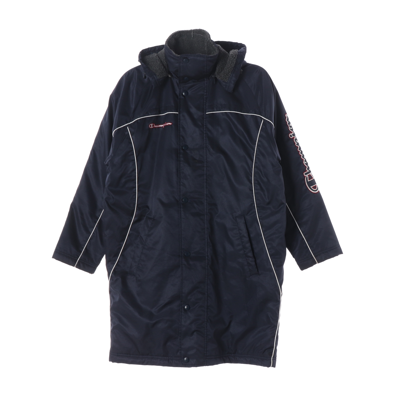 CHAMPION 챔피온 폴리에스터 후드 패딩 아우터 MAN-S