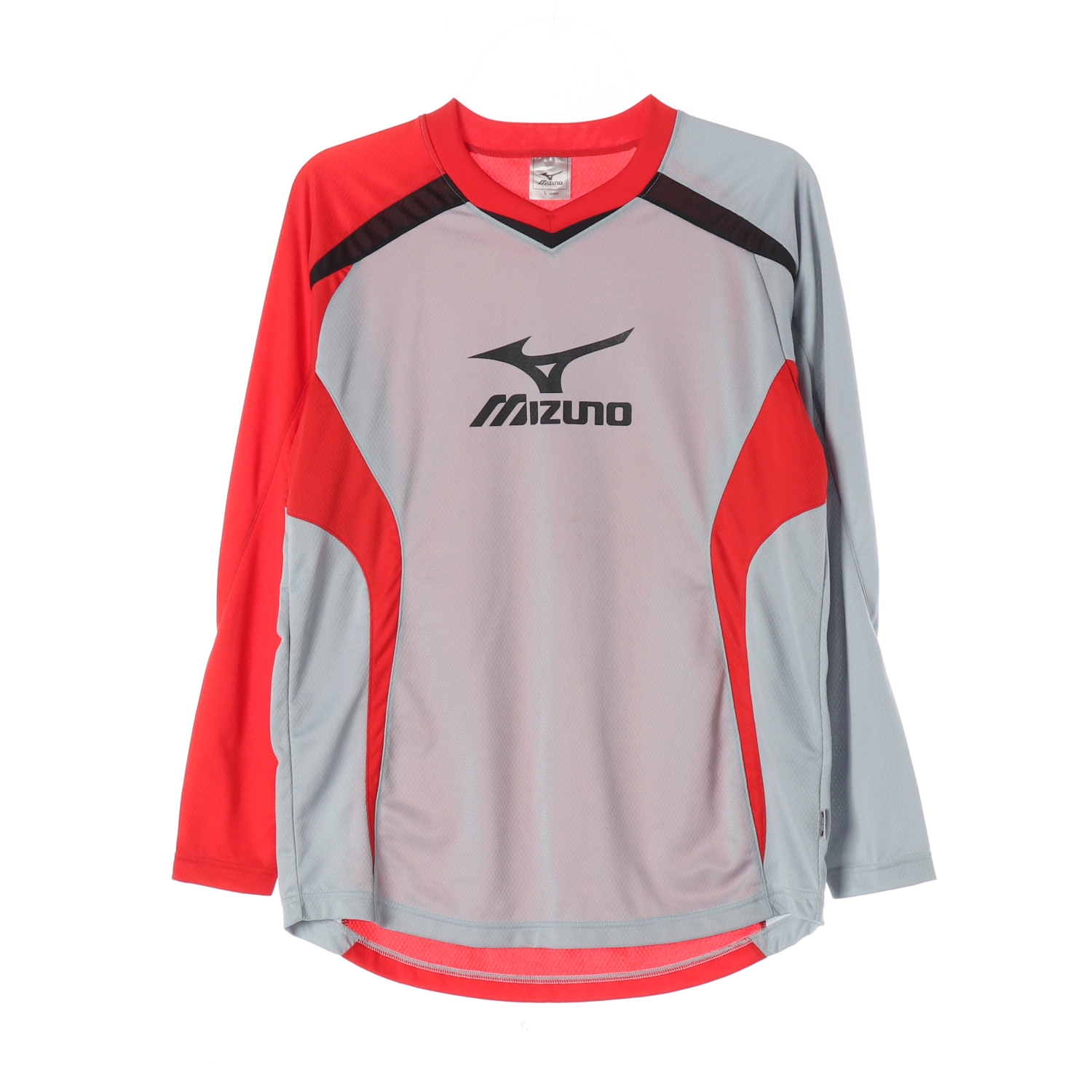 MIZUNO 미즈노 배색 긴팔 티셔츠 MAN-L
