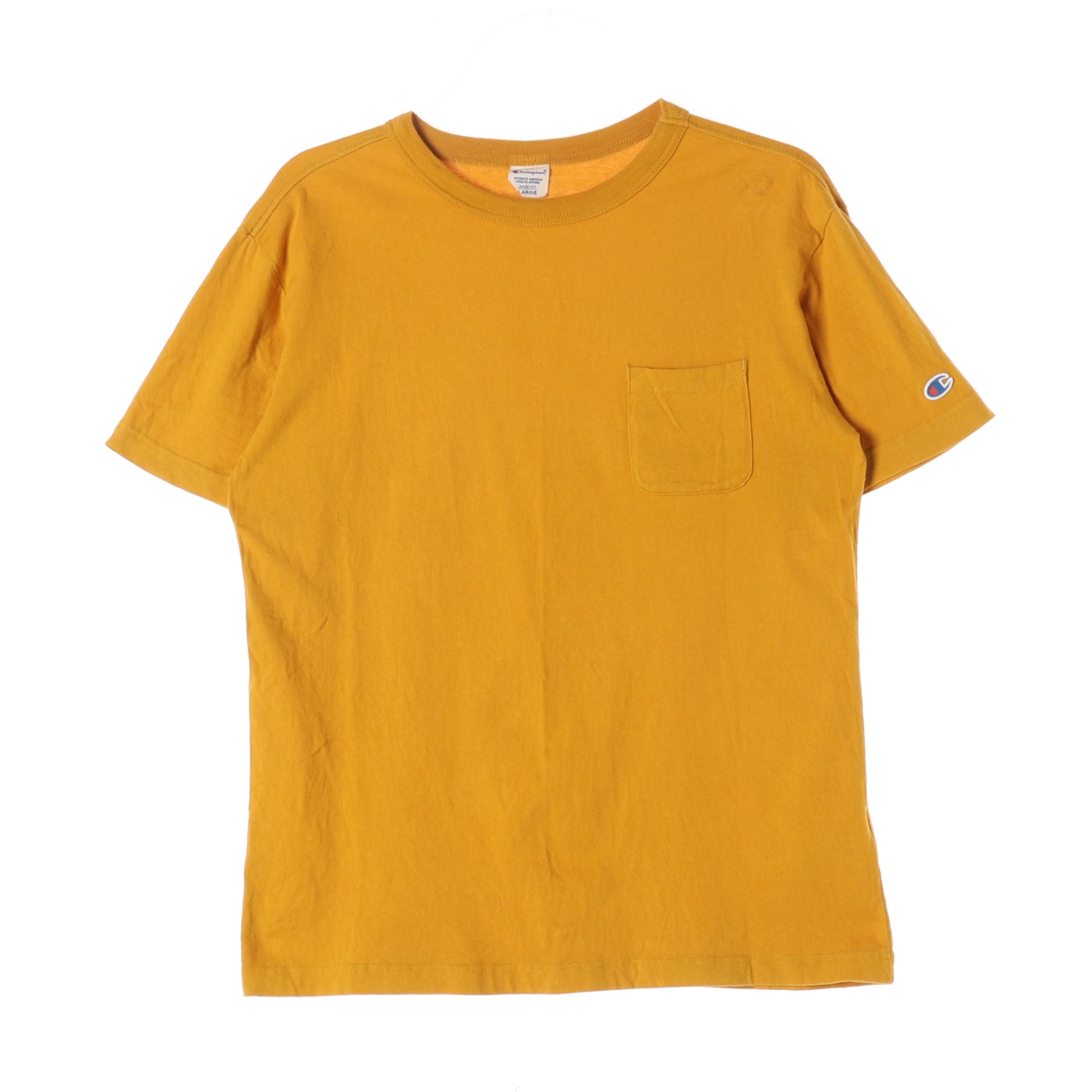 CHAMPION 챔피온 코튼 포켓 티셔츠 MAN-L