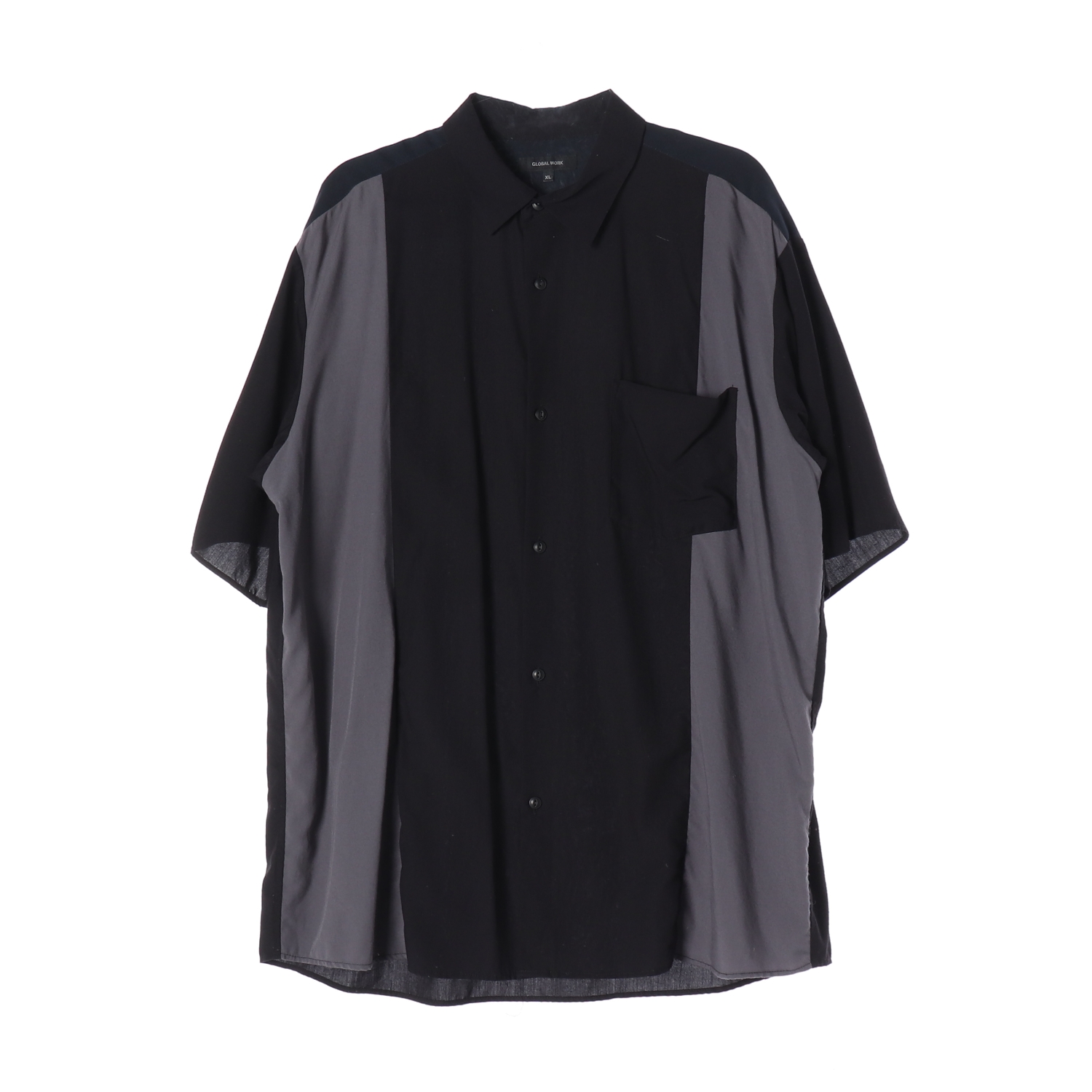 GLOBAL WORK 글로벌워크 배색 셔츠 MAN-XL