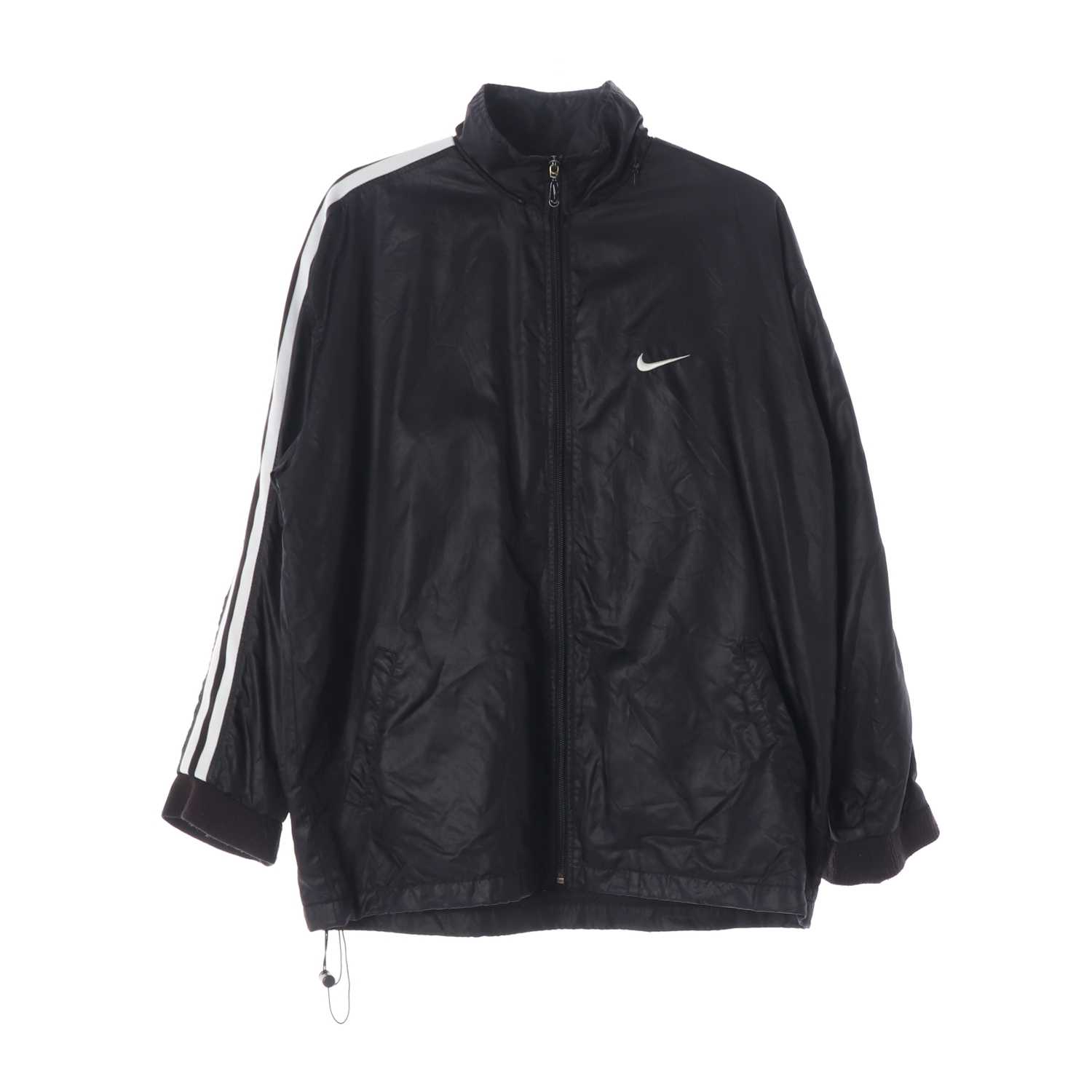 NIKE 나이키 삼선 배색 바람막이 자켓 MAN-L