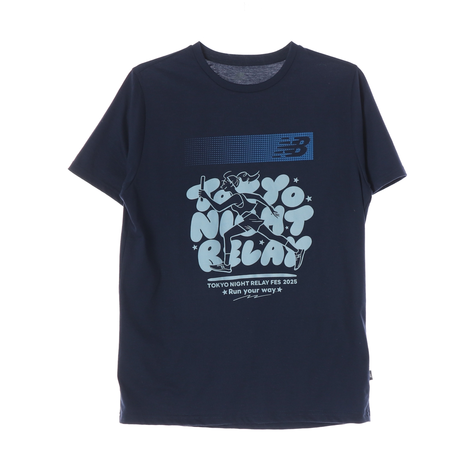NEW BALANCE 뉴발란스 도쿄 나이트 릴레이 그래픽 반팔 티셔츠 MAN-M