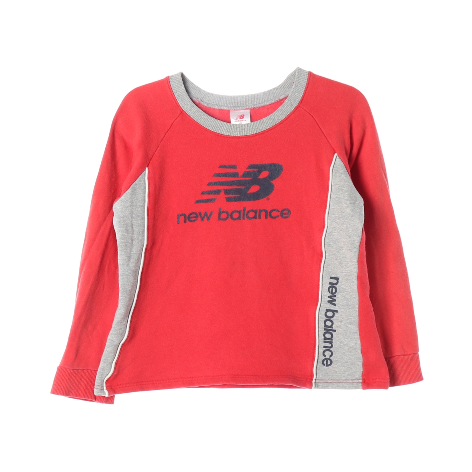 NEW BALANCE 뉴발란스 면 100% 로고 프린트 티셔츠 KIDS-130