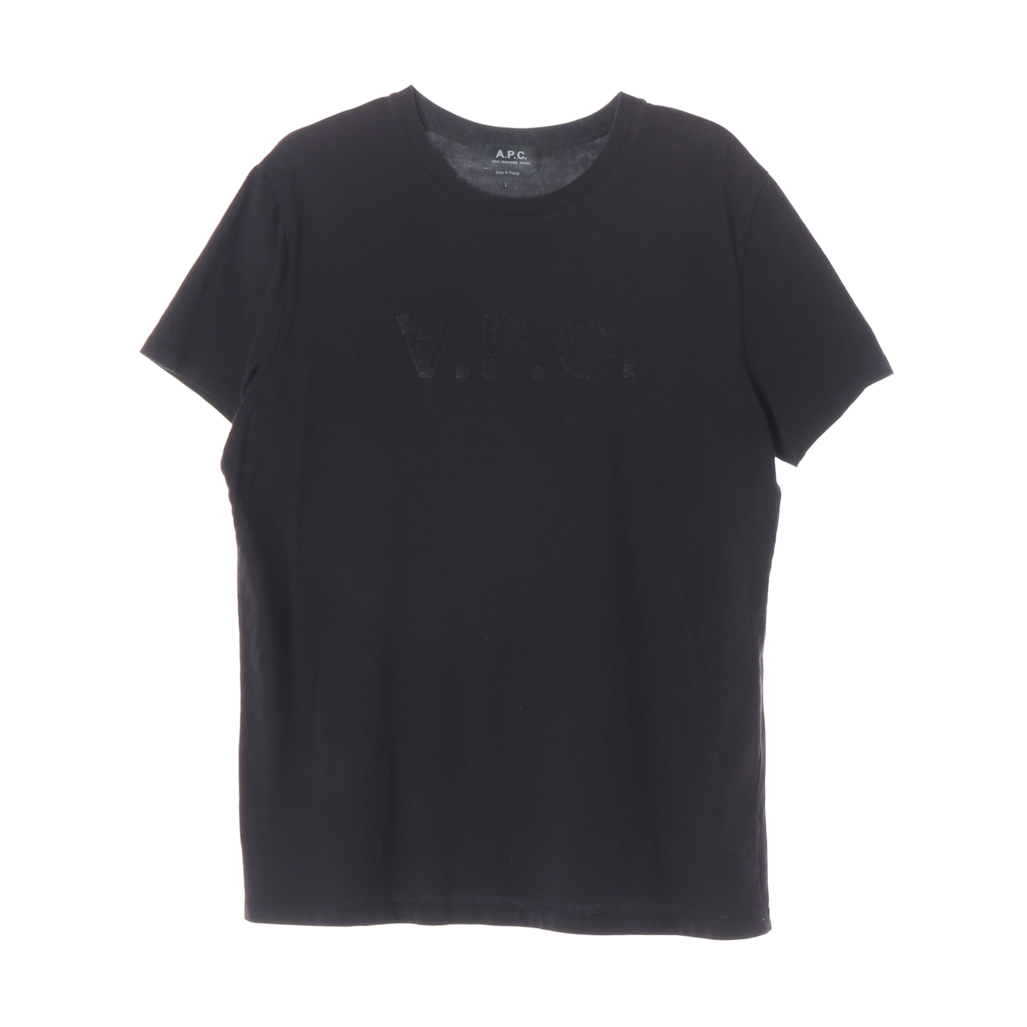 A.P.C. 아페쎄 로고 프린트 면 티셔츠 MAN-L