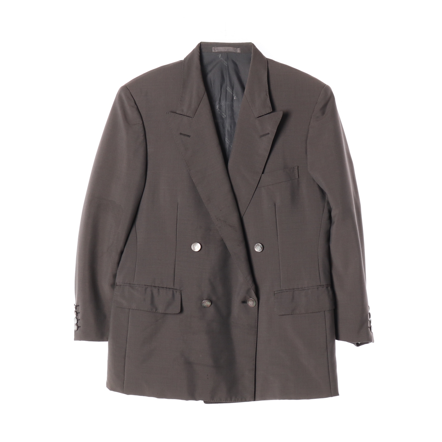 AQUASCUTUM 아쿠아스큐텀 모 100% 더블브레스티드 블레이저 MAN-M