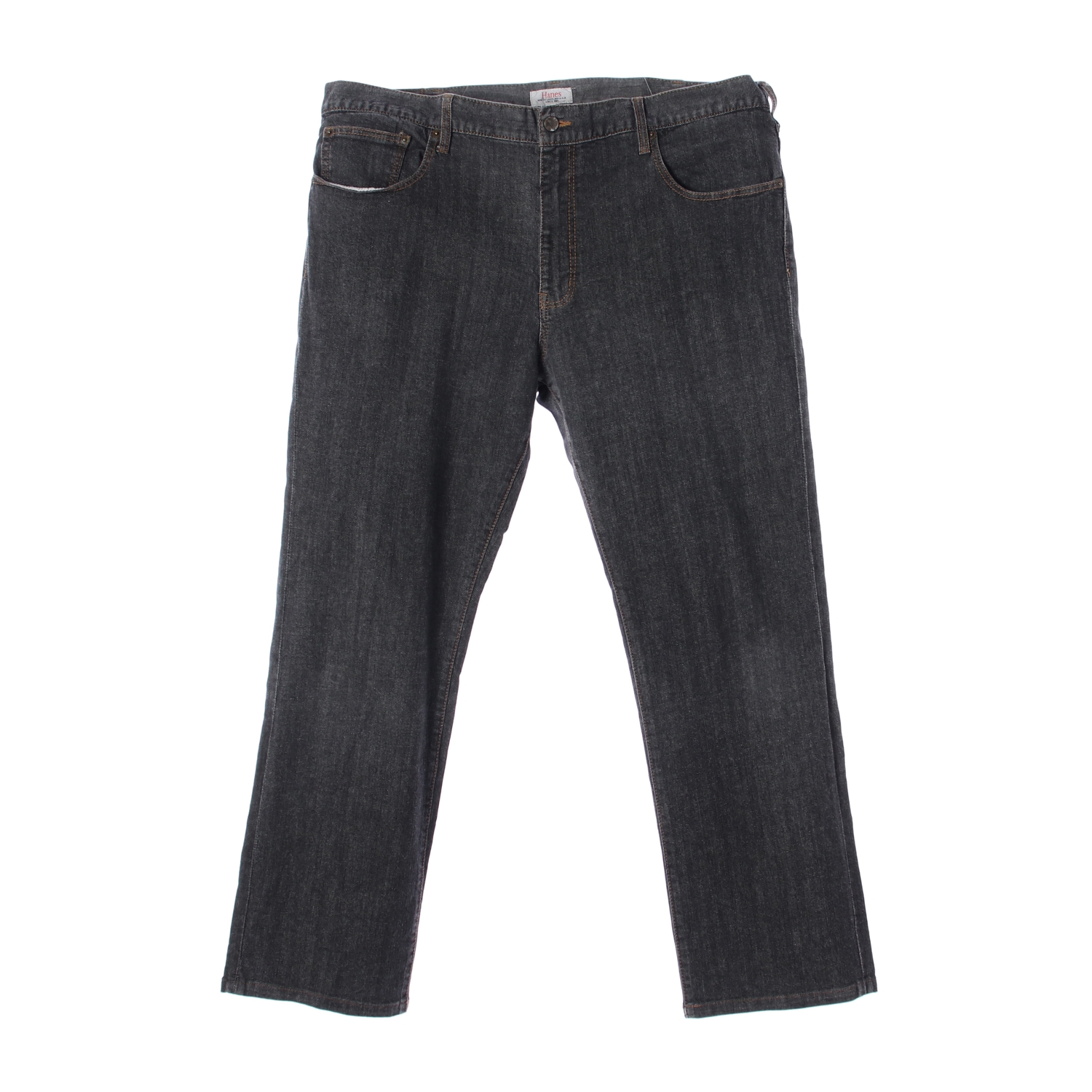 HANES 헤인즈 블랙 스트레치 데님 팬츠 MAN-XXL