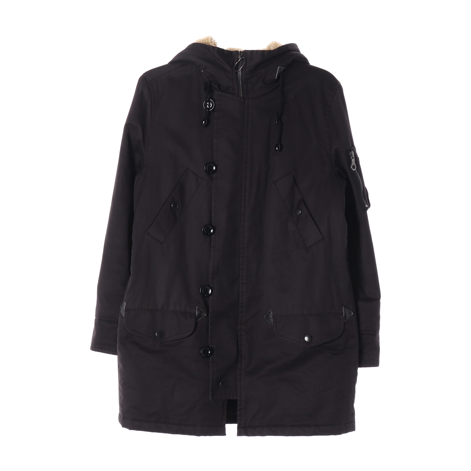 A.P.C. 아페쎄 면 혼방 퍼 후드 아우터 WOMAN-XS