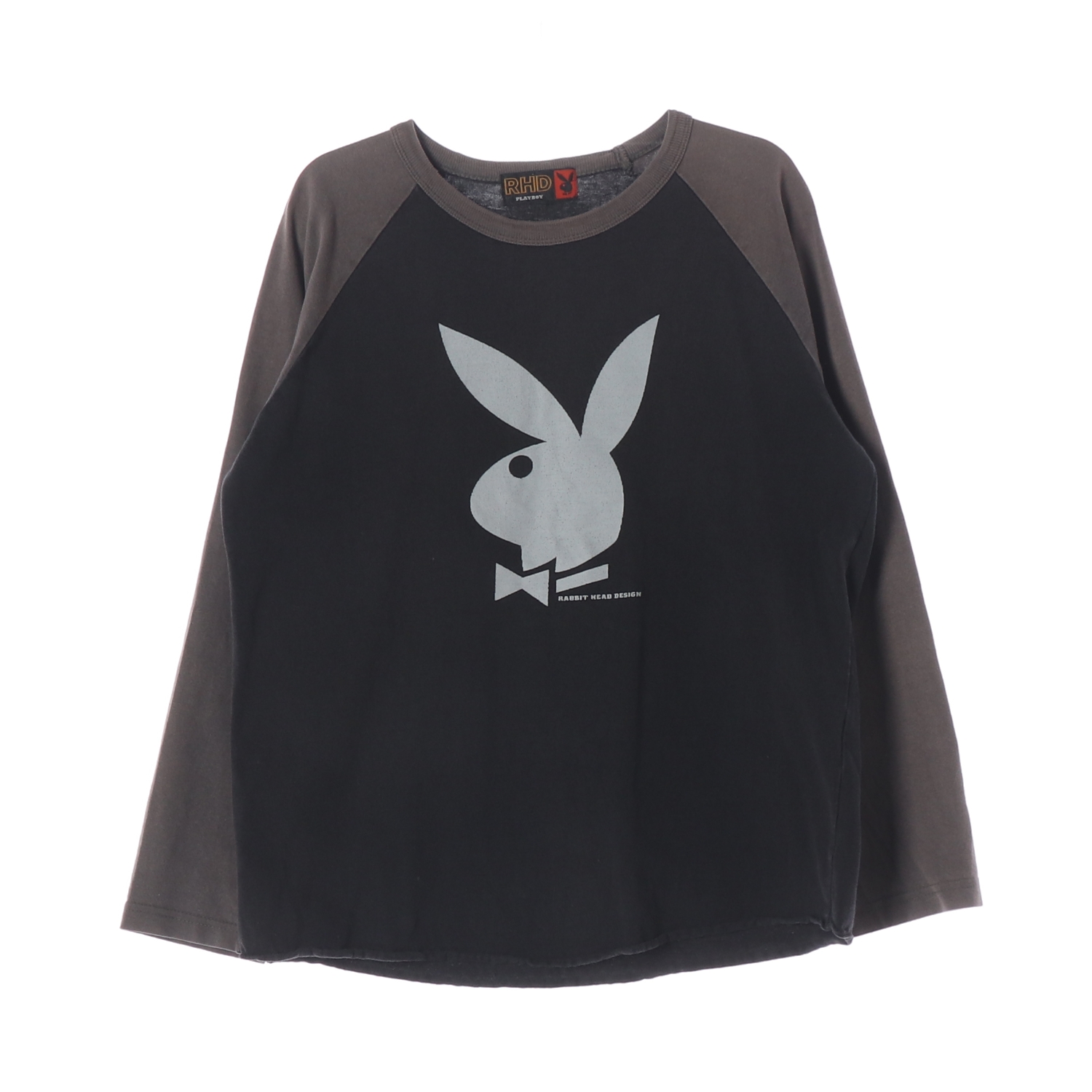 PLAYBOY 플레이보이 래글런 로고 그래픽 티셔츠 WOMAN-M