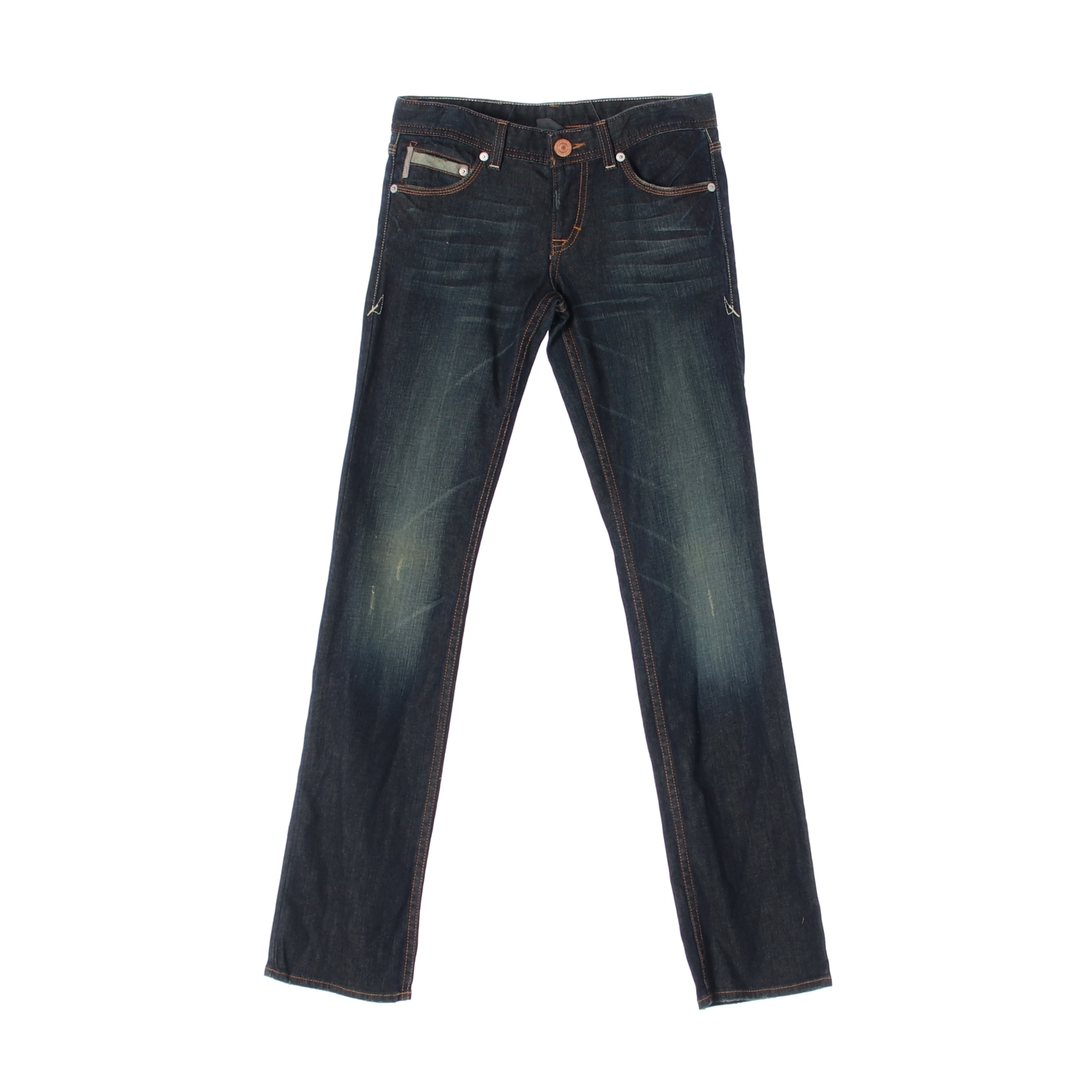 ARMANI EXCHANGE 아르마니익스체인지 워싱 슬림 데님팬츠 WOMAN-L
