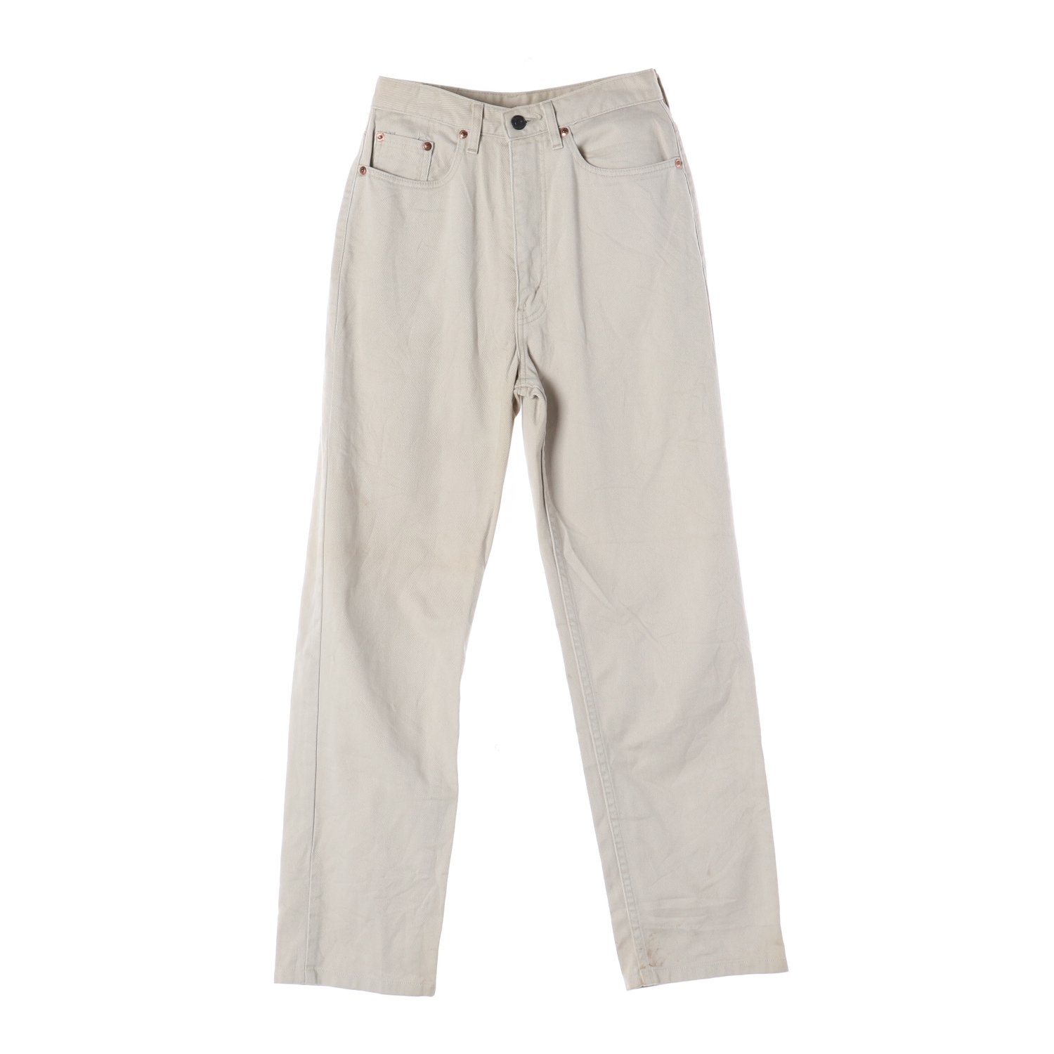 LEVI'S 리바이스 W515-10 베이지 코튼 데님팬츠 WOMAN-L