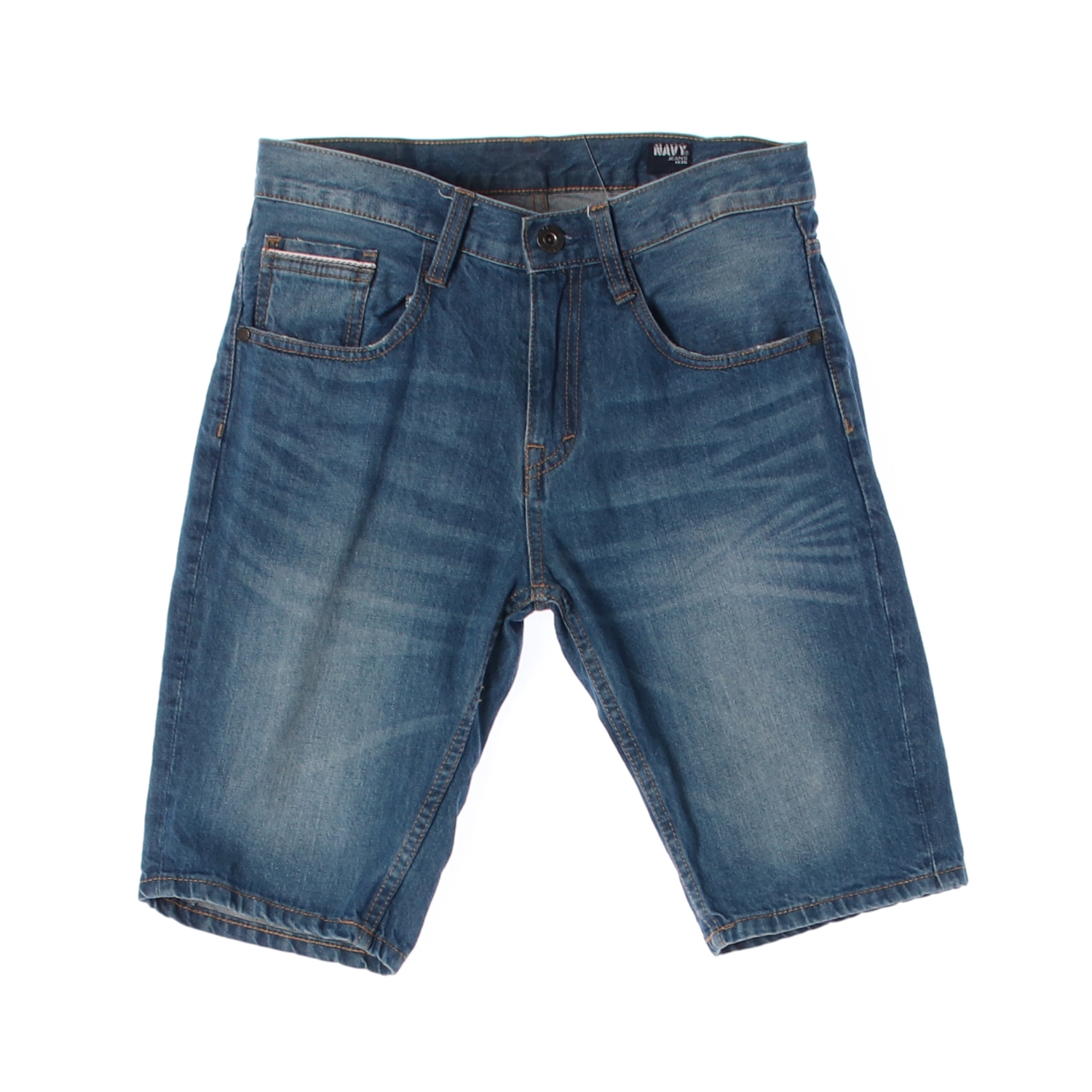 NAVY JEANS 네이비진스 워싱 데님 숏팬츠 WOMAN-S