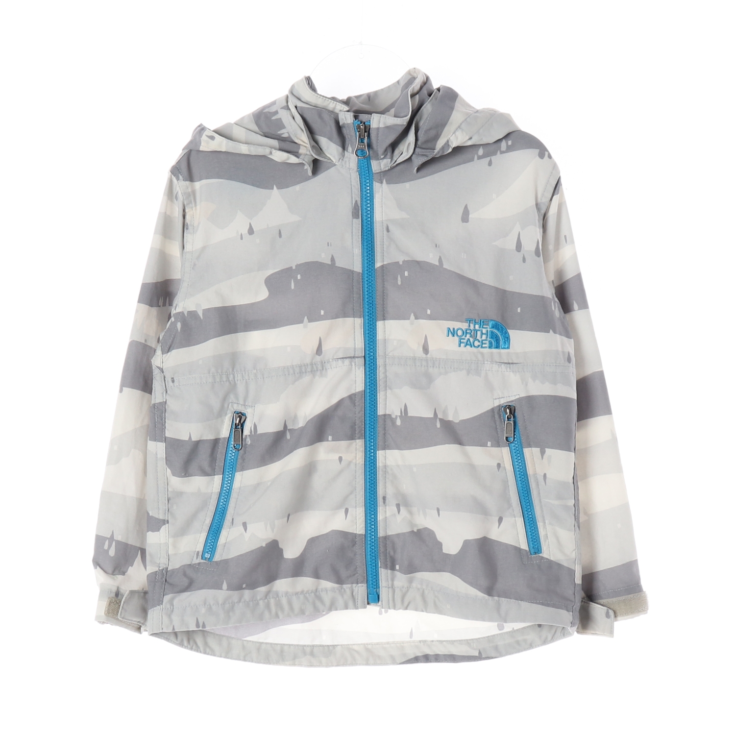 THE NORTH FACE 더노스페이스 카모 패턴 바람막이 재킷 KIDS-110