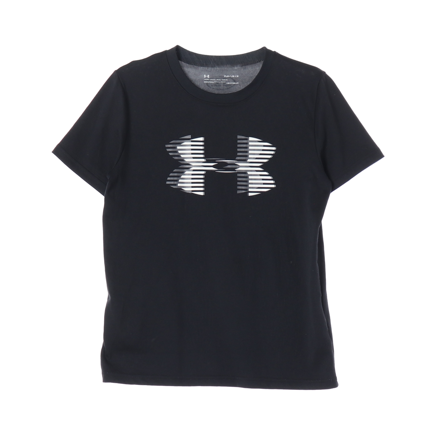 UNDER ARMOUR 언더아머 로고 프린트 1/2 티셔츠 KIDS-L