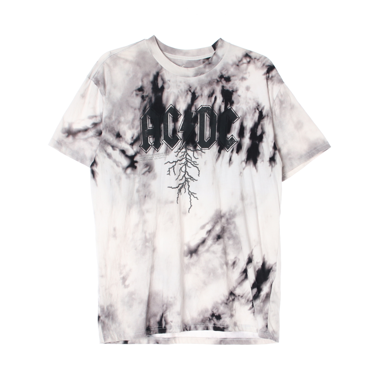 HOLLISTER 홀리스터 AC/DC 밴드 그래픽 타이다이 1/2 MAN-M