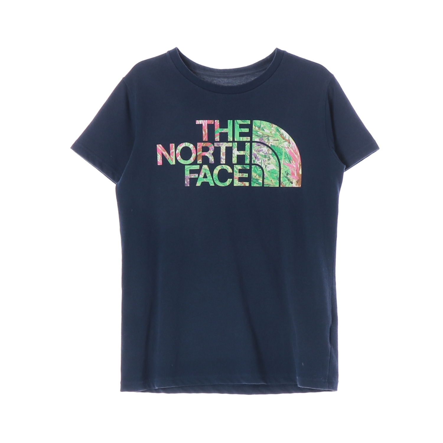 THE NORTH FACE 노스페이스 플라워 로고 프린트 1/2 WOMAN-M