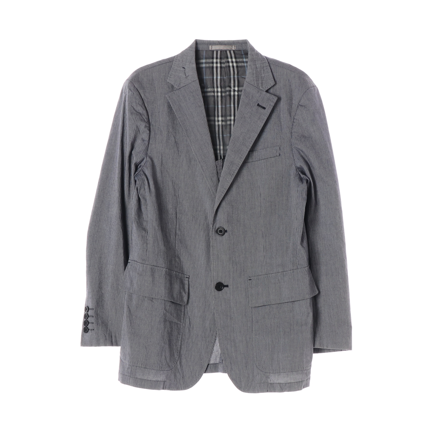 BURBERRY BLACK LABEL 버버리블랙라벨 스트라이프 면 MAN-M