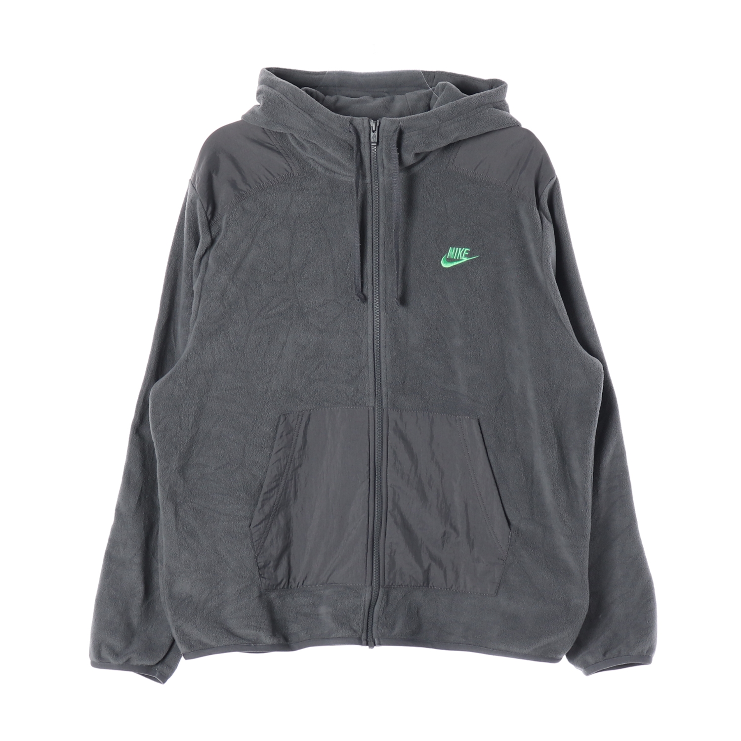 NIKE 나이키 배색 플리스 후드집업 MAN-XL