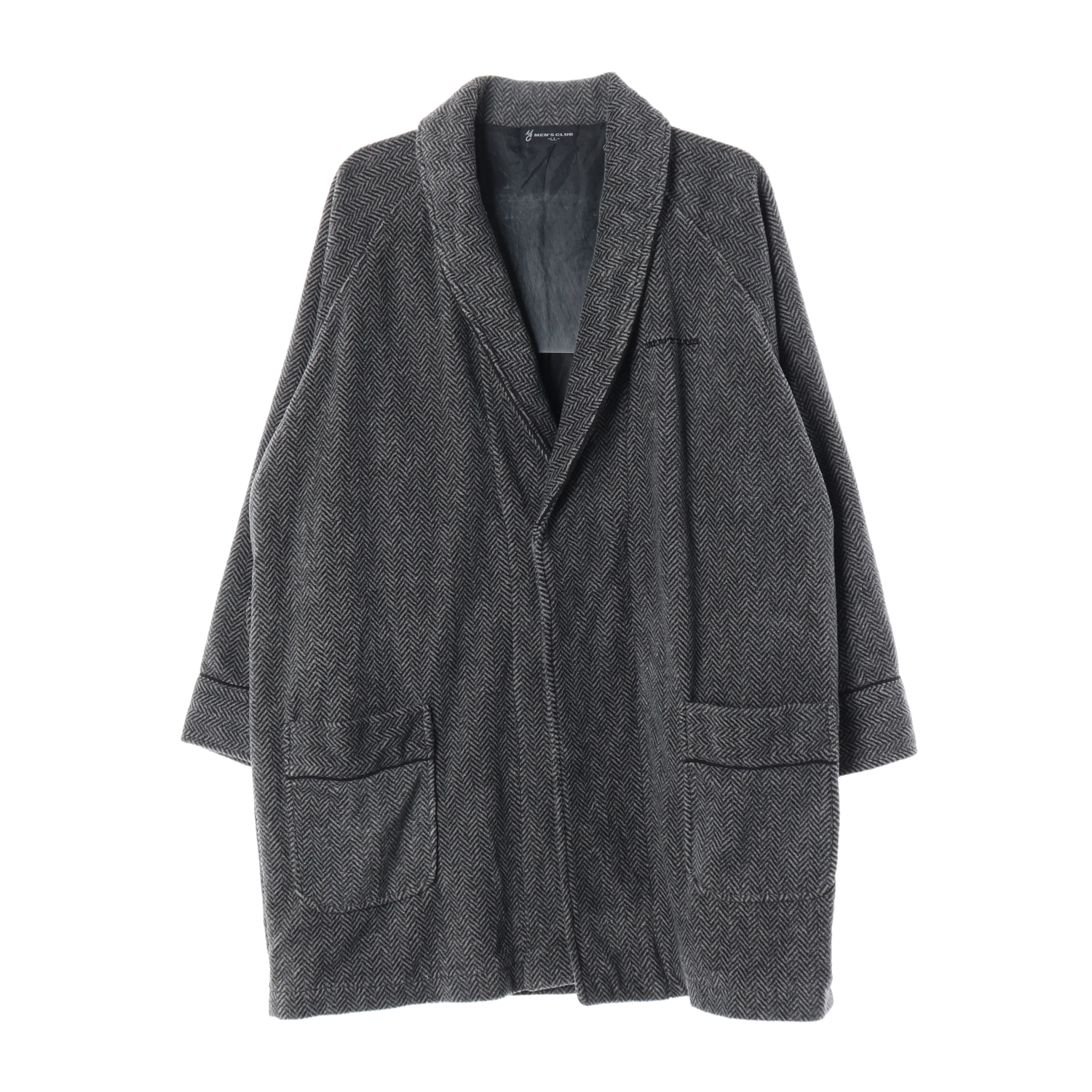 MEN'S CLUB 멘즈클럽 헤링본 패턴 코트 MAN-XL