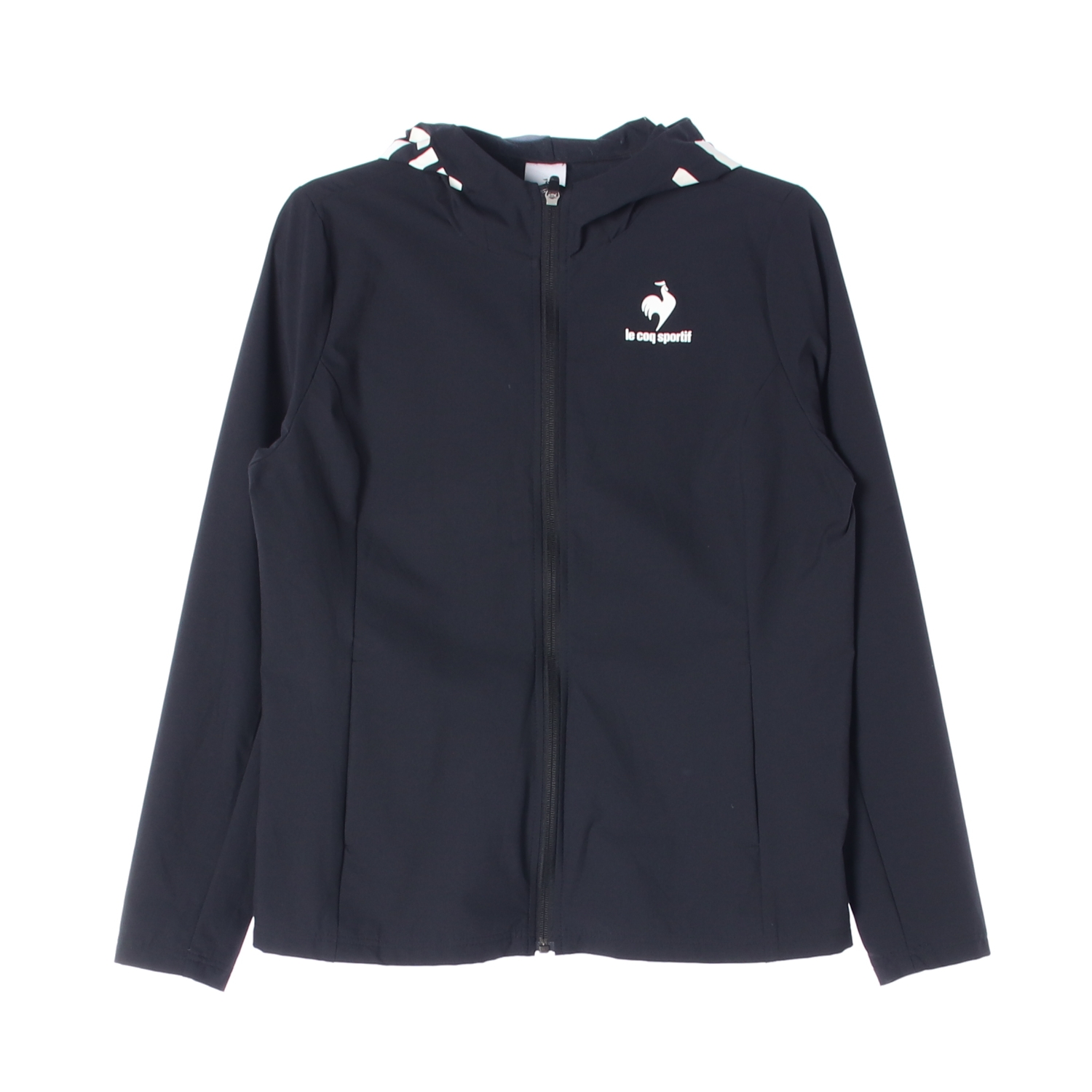 LE COQ SPORTIF 르꼬끄스포르티브 로고 자수 후드 집업 WOMAN-S