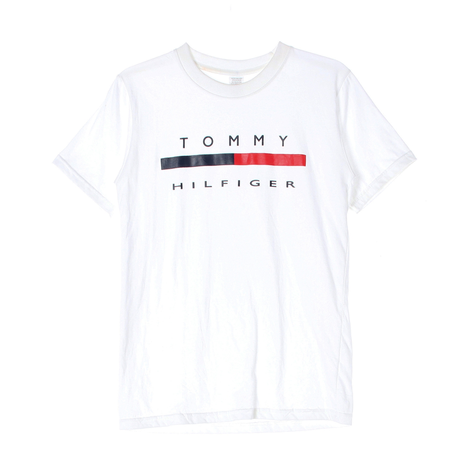 TOMMY HILFIGER 타미힐피거 로고 프린트 1/2 티셔츠 MAN-S