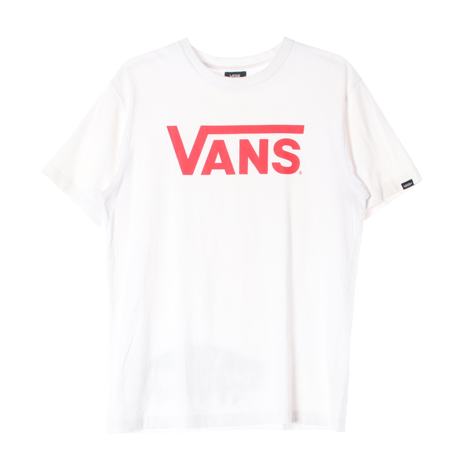 VANS 반스 로고 프린트 1/2 티셔츠 MAN-L