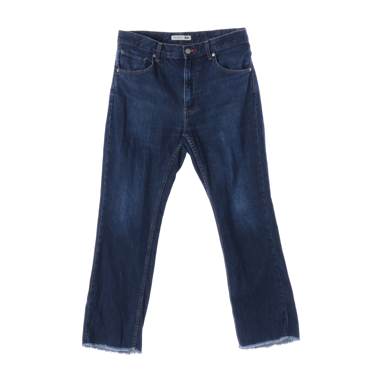 JW ANDERSON 제이더블유앤더슨 밑단 컷팅 진청 데님팬츠 MAN-31