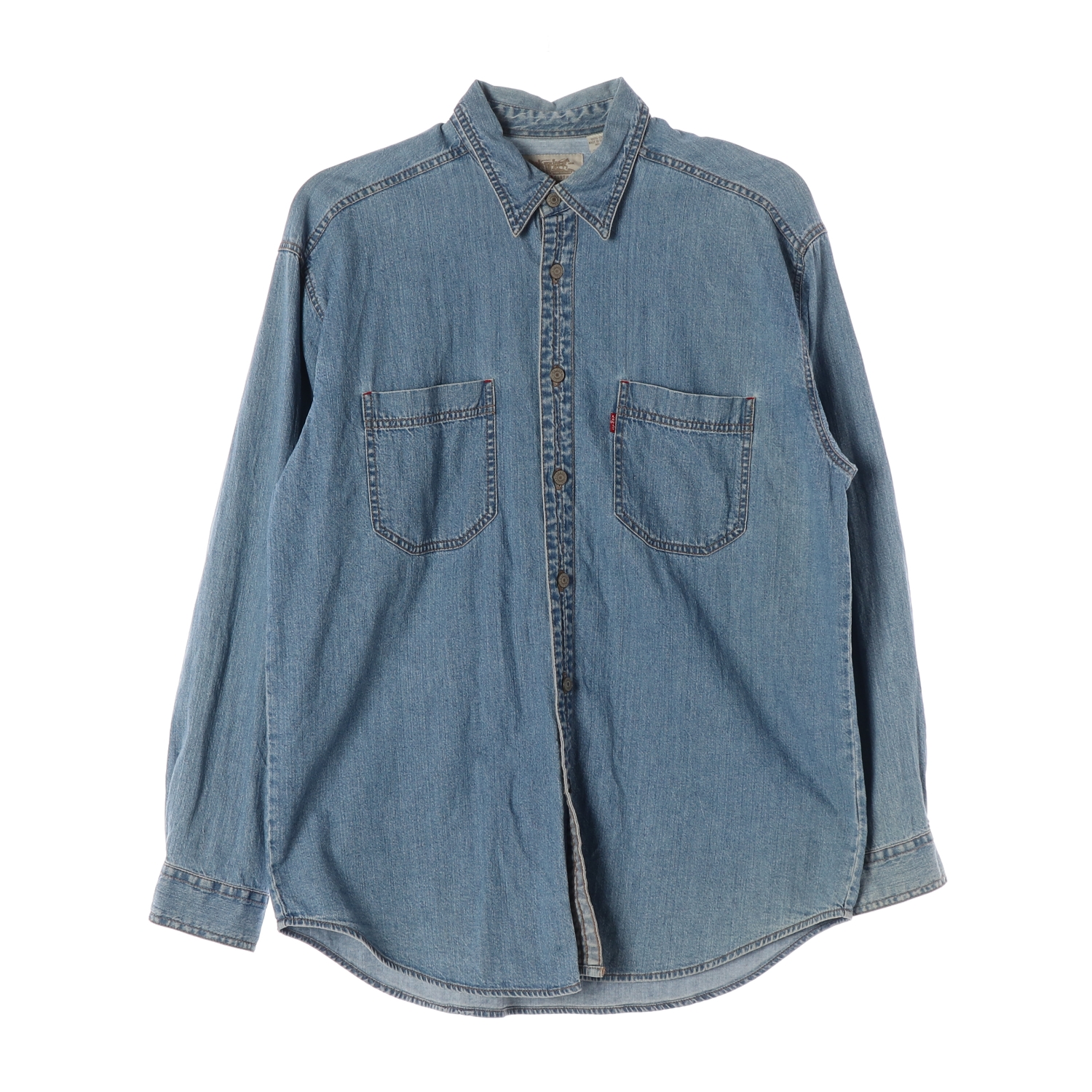 LEVI'S 리바이스 빈티지 워싱 데님 셔츠 MAN-L