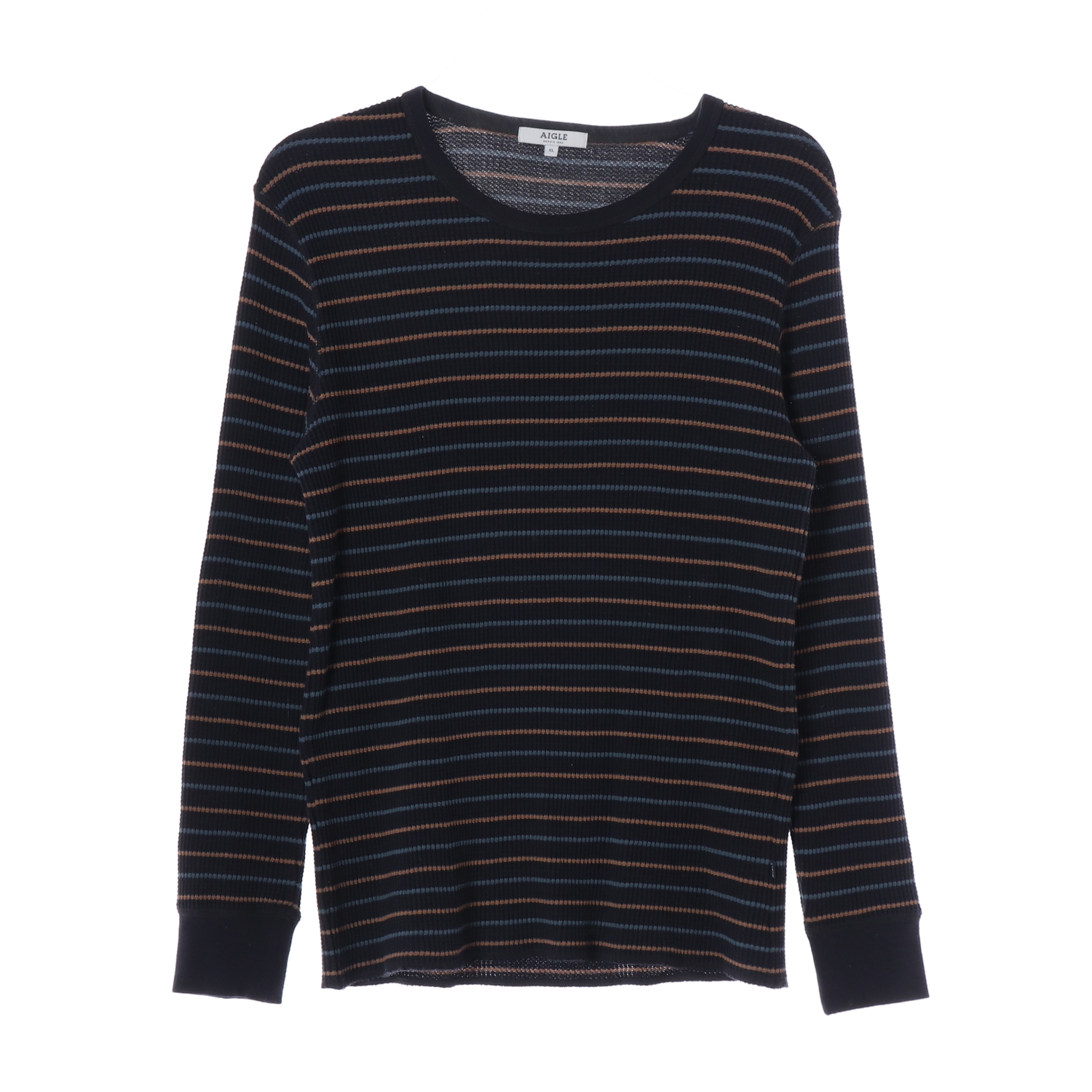 AIGLE 에이글 스트라이프 긴팔 티셔츠 MAN-XL