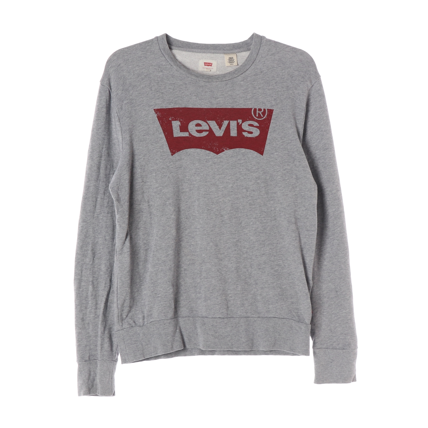 LEVIS 리바이스 로고 프린트 그레이 스웨트셔츠 MAN-S