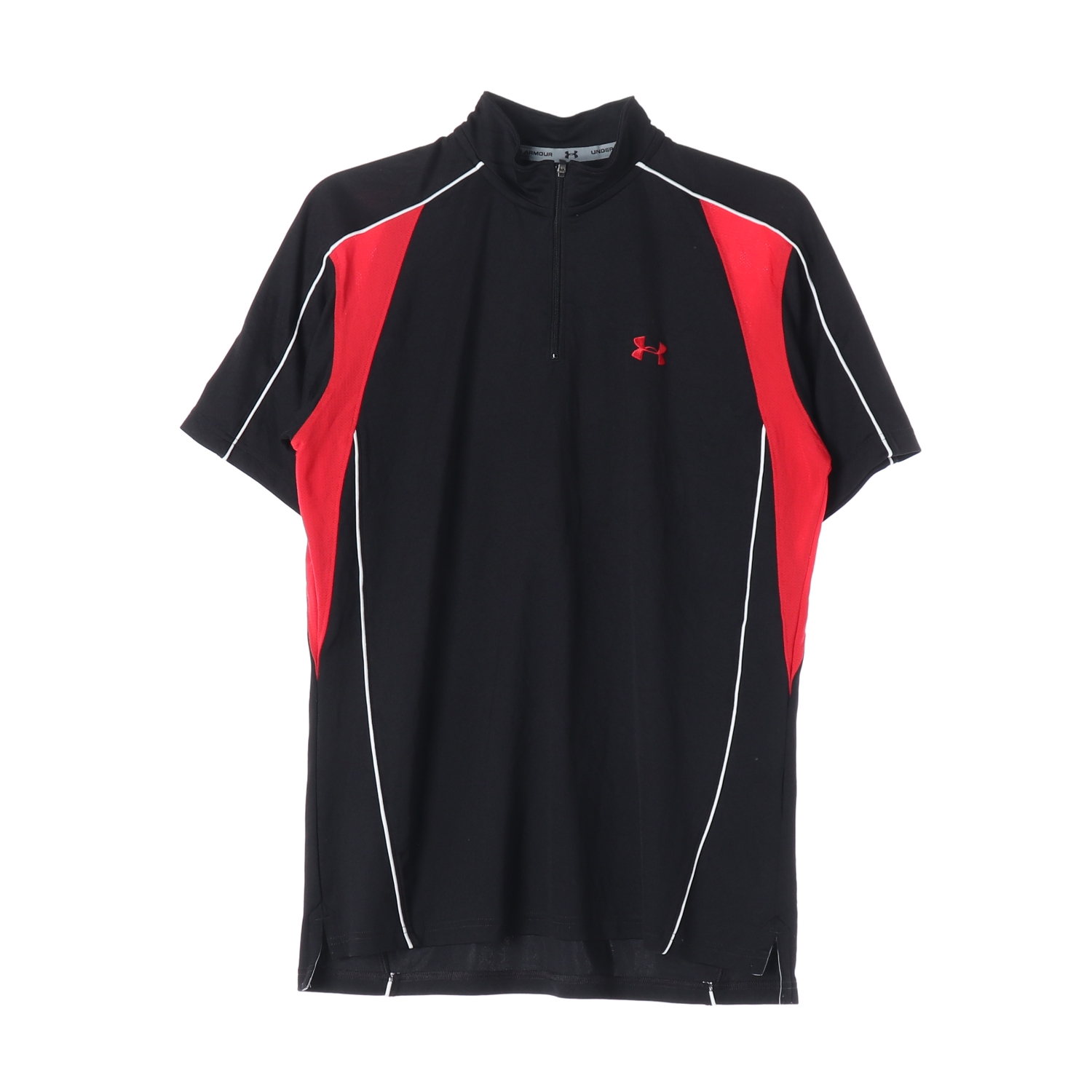 UNDER ARMOUR 언더아머 배색 하프집업 티셔츠 MAN-M