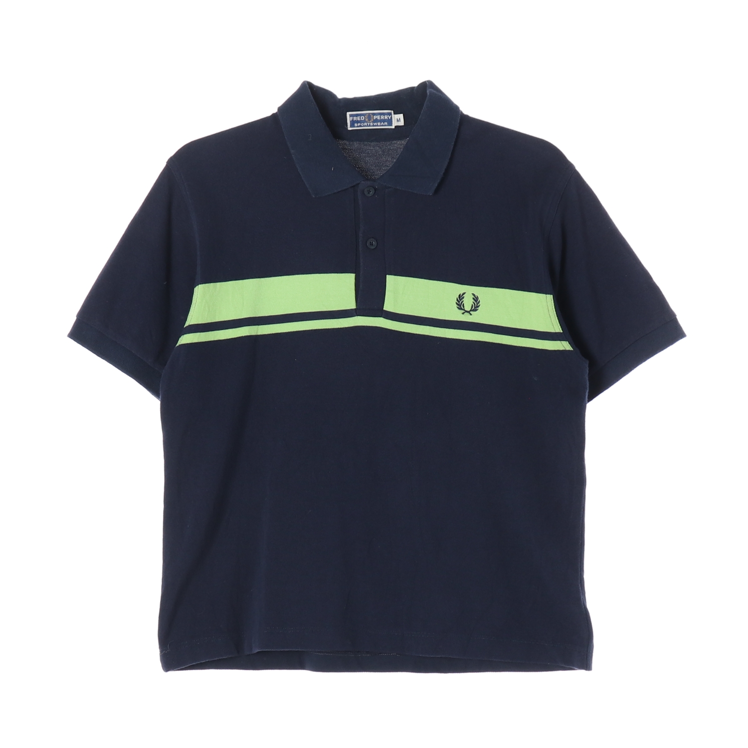 FRED PERRY 프레드페리 배색 스트라이프 반팔 폴로셔츠 MAN-M