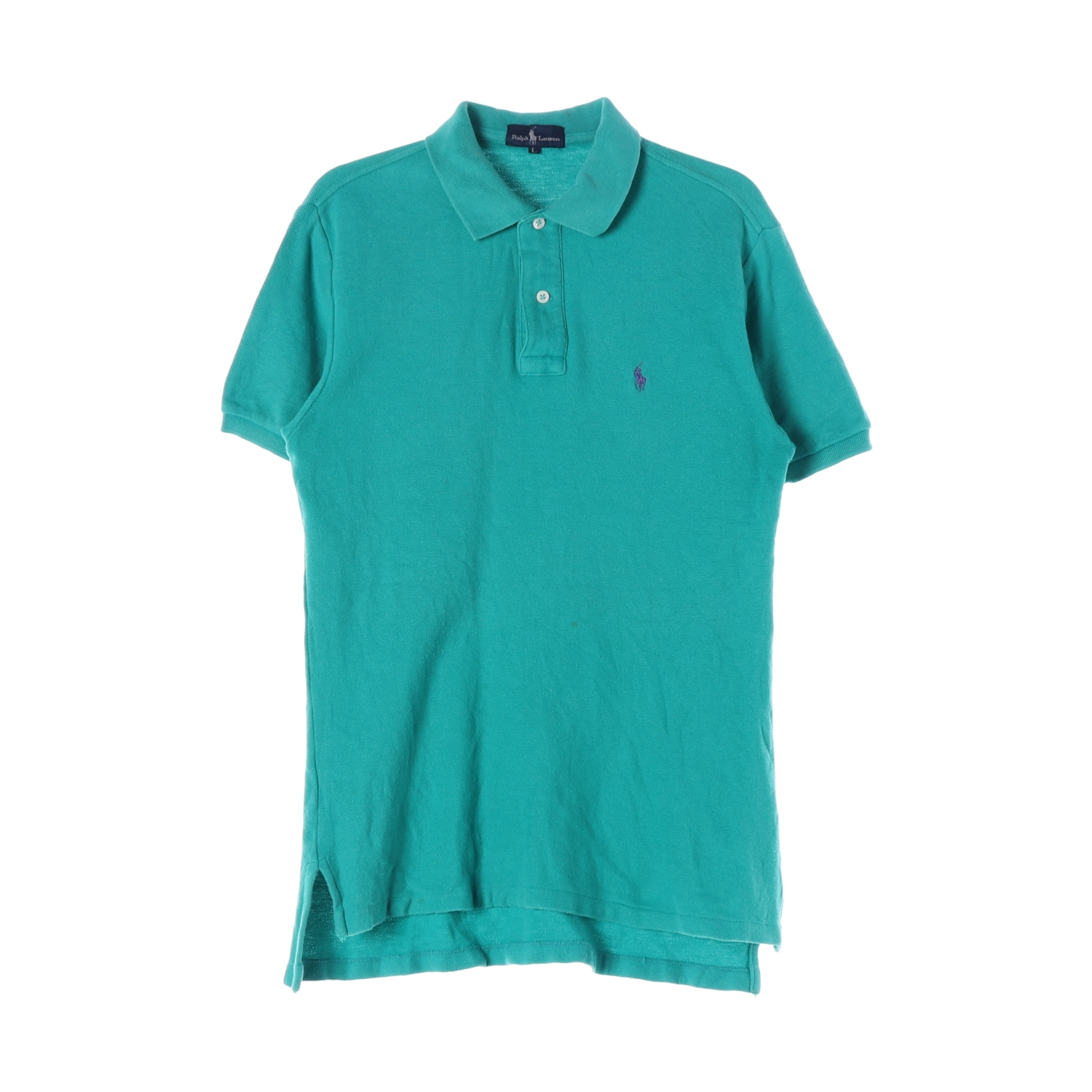 RALPH LAUREN 랄프로렌 면 100% 로고 자수 반팔 폴로셔츠 MAN-L